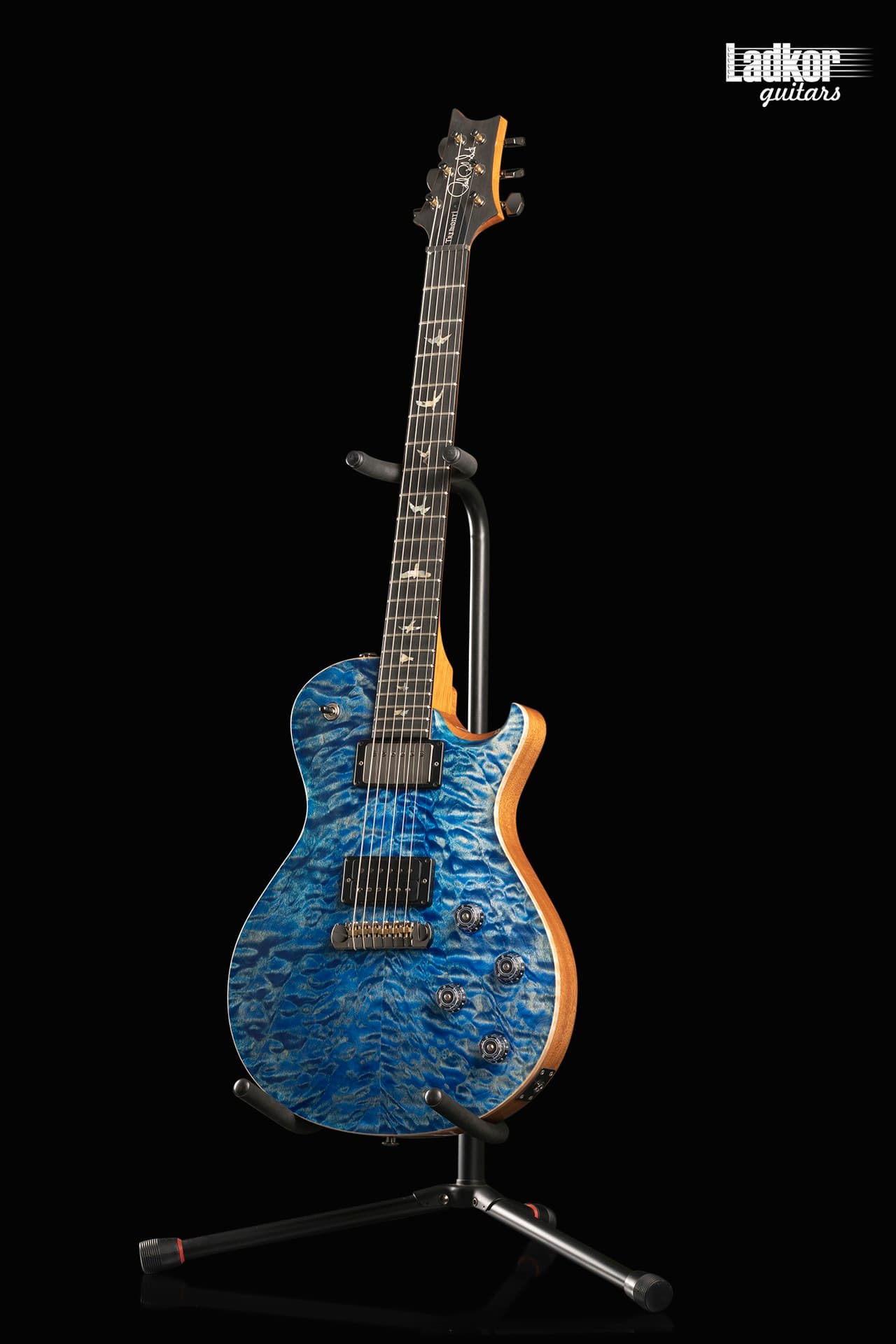 2024 PRS Mark Tremonti Stoptail Wood Library 10 Top Quilt Faded Blue Jean Mahogany Neck Hand Selected Ebony NEW