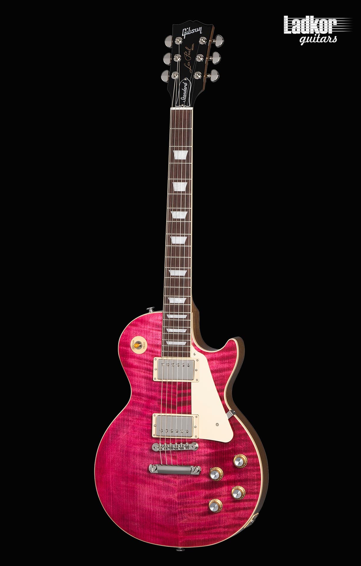 Gibson Les Paul Standard 60s Figured Top Custom Color Translucent Fuchsia NEW