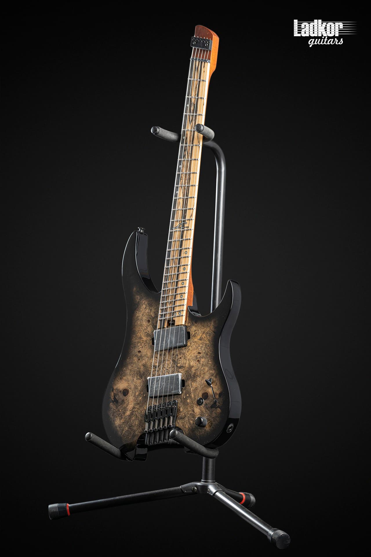 Legator G6FOD Jupiter Burst Ghost Headless Fanned Fret Multi-Scale 6 String Fishman Fluence Overdrive Series NEW