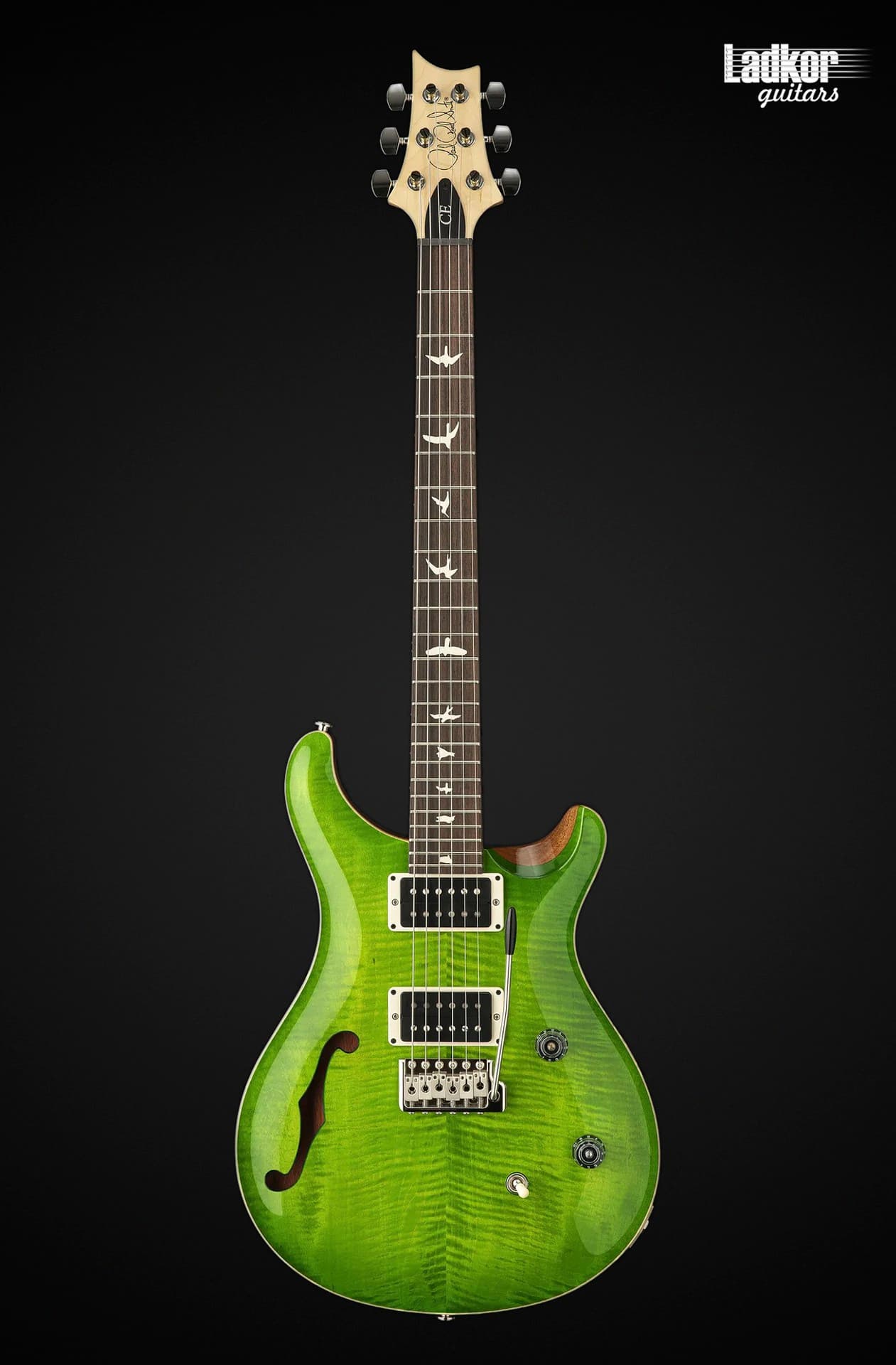 PRS CE 24 Semi-Hollow Eriza Verde