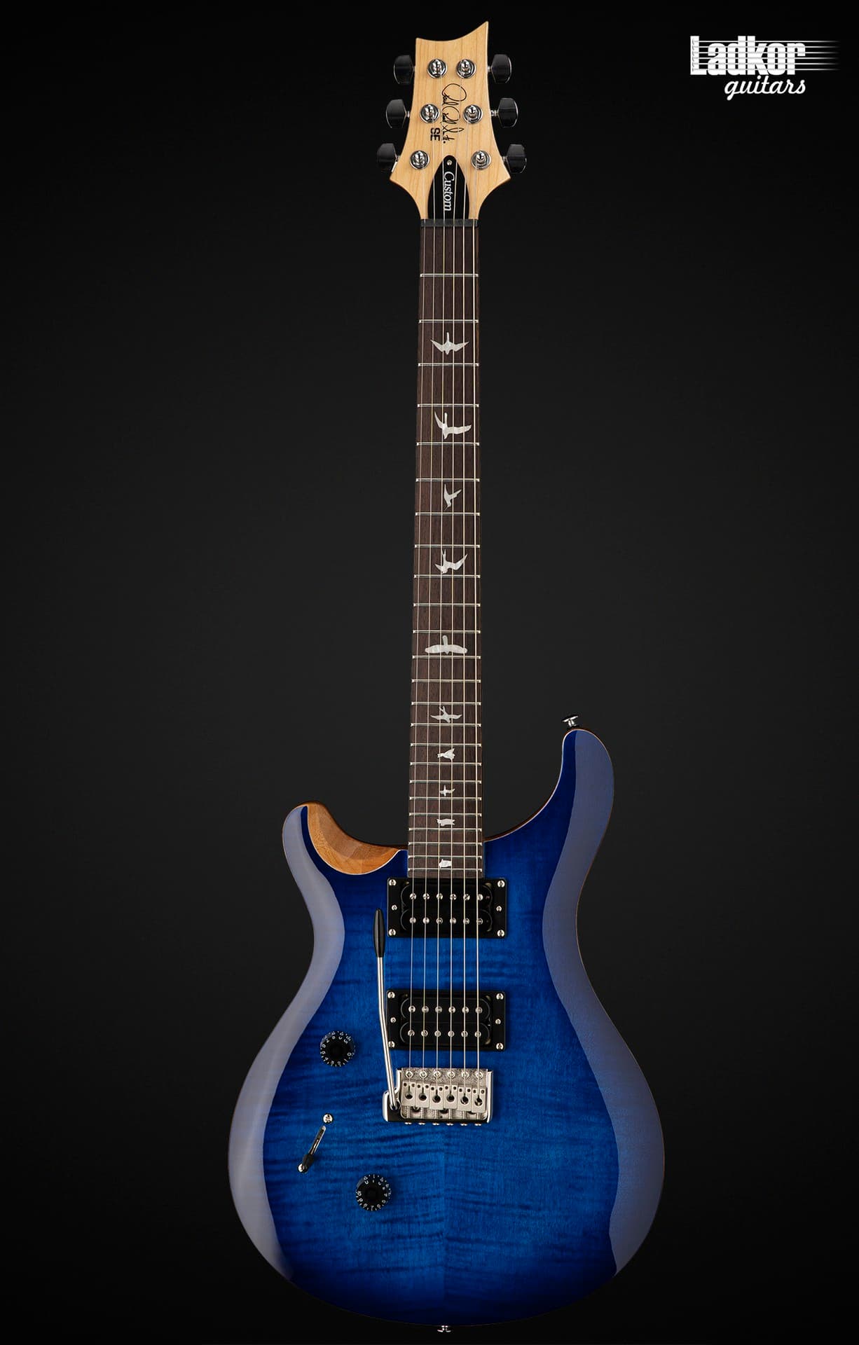 PRS SE Custom 24 Lefty Faded Blue Burst