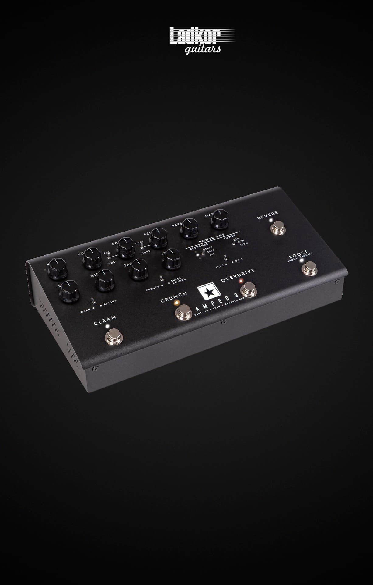 Blackstar Dept 10 AMPED 3 100 Watts Multi Channel High Gain Guitar Amplifier Pedal
