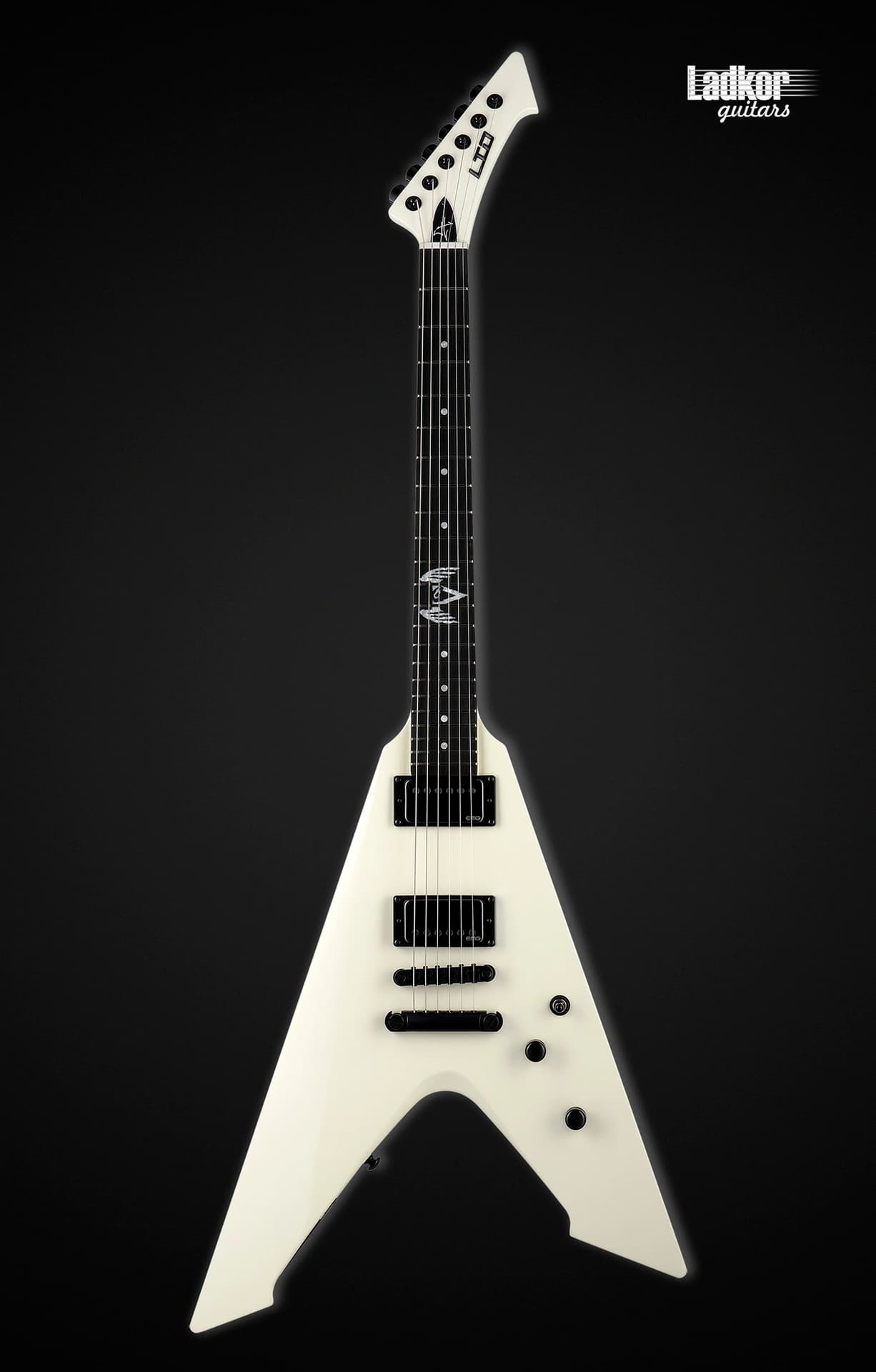 ESP LTD Vulture James Hetfield Signature Olympic White