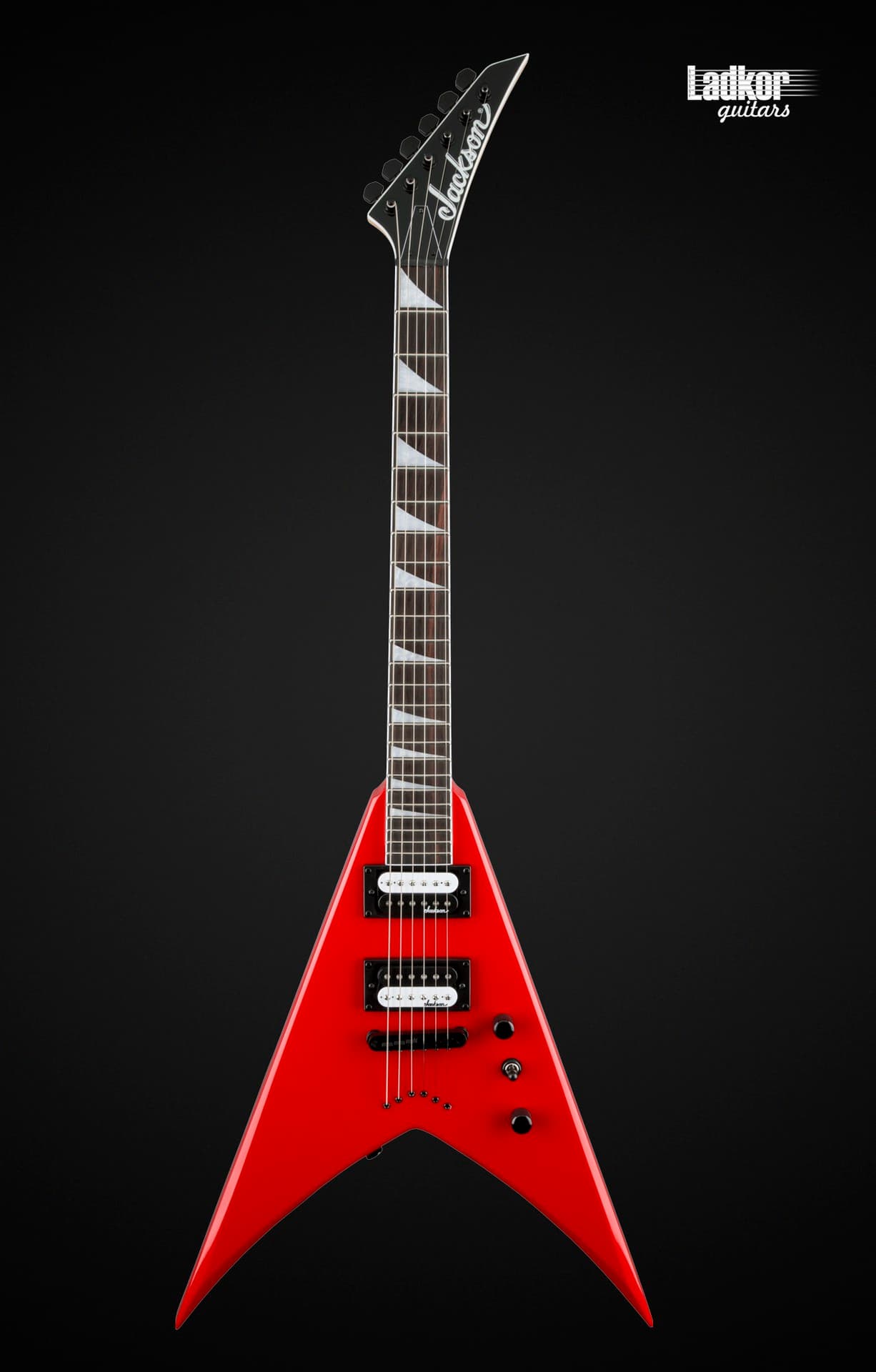 Jackson JS Series King V JS32T Ferrari Red