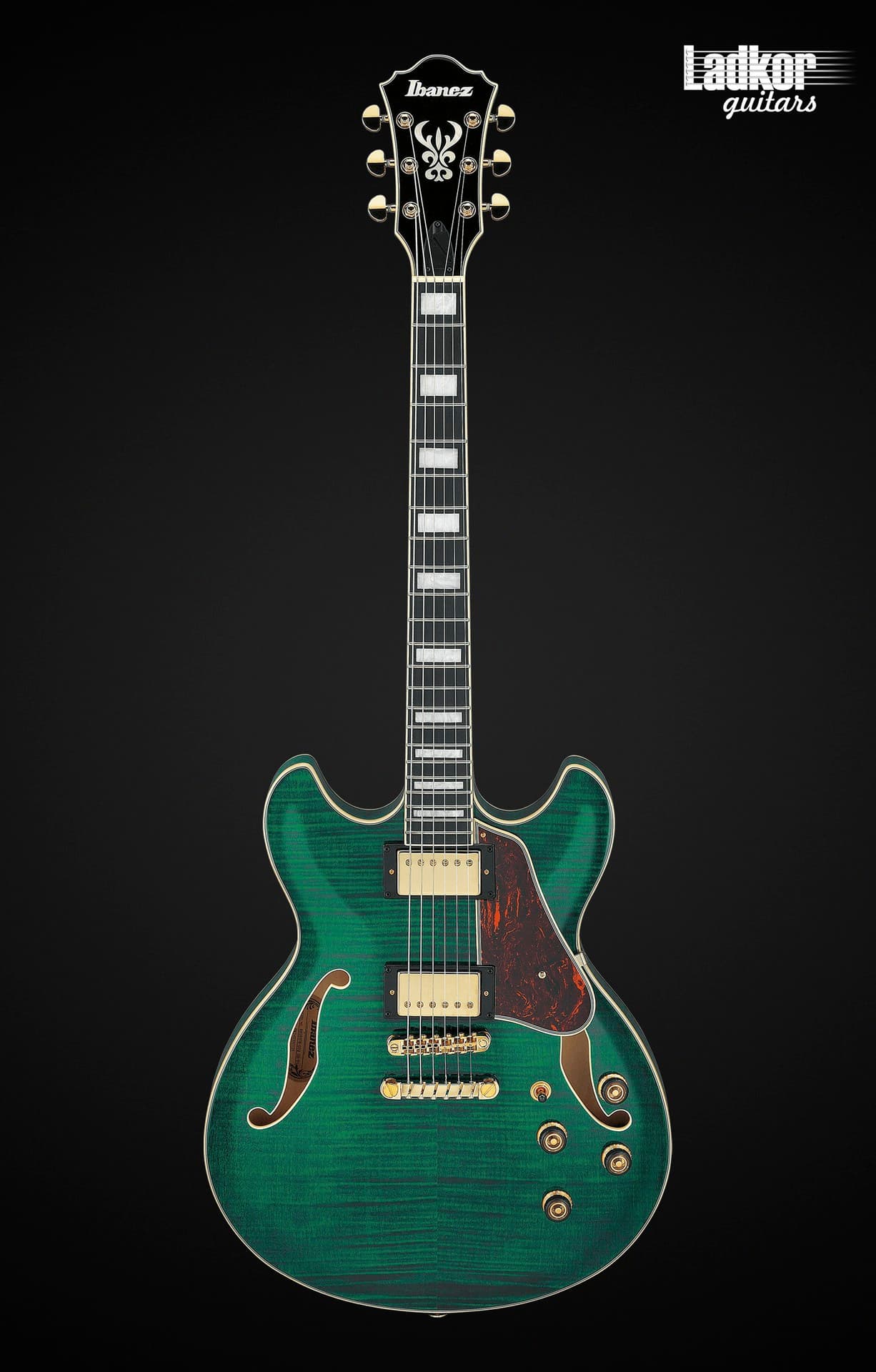 Ibanez Artcore Expressionist AS93FM Transparent Moss Green