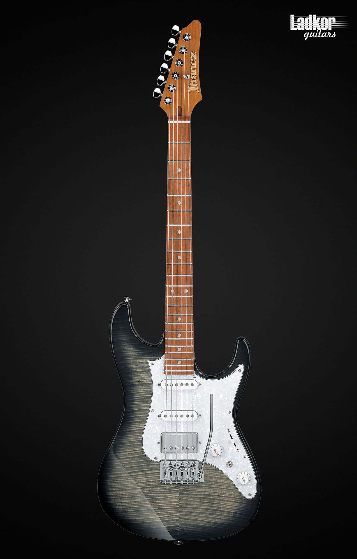 Ibanez AZ22S1F Transparent Black Sunburst