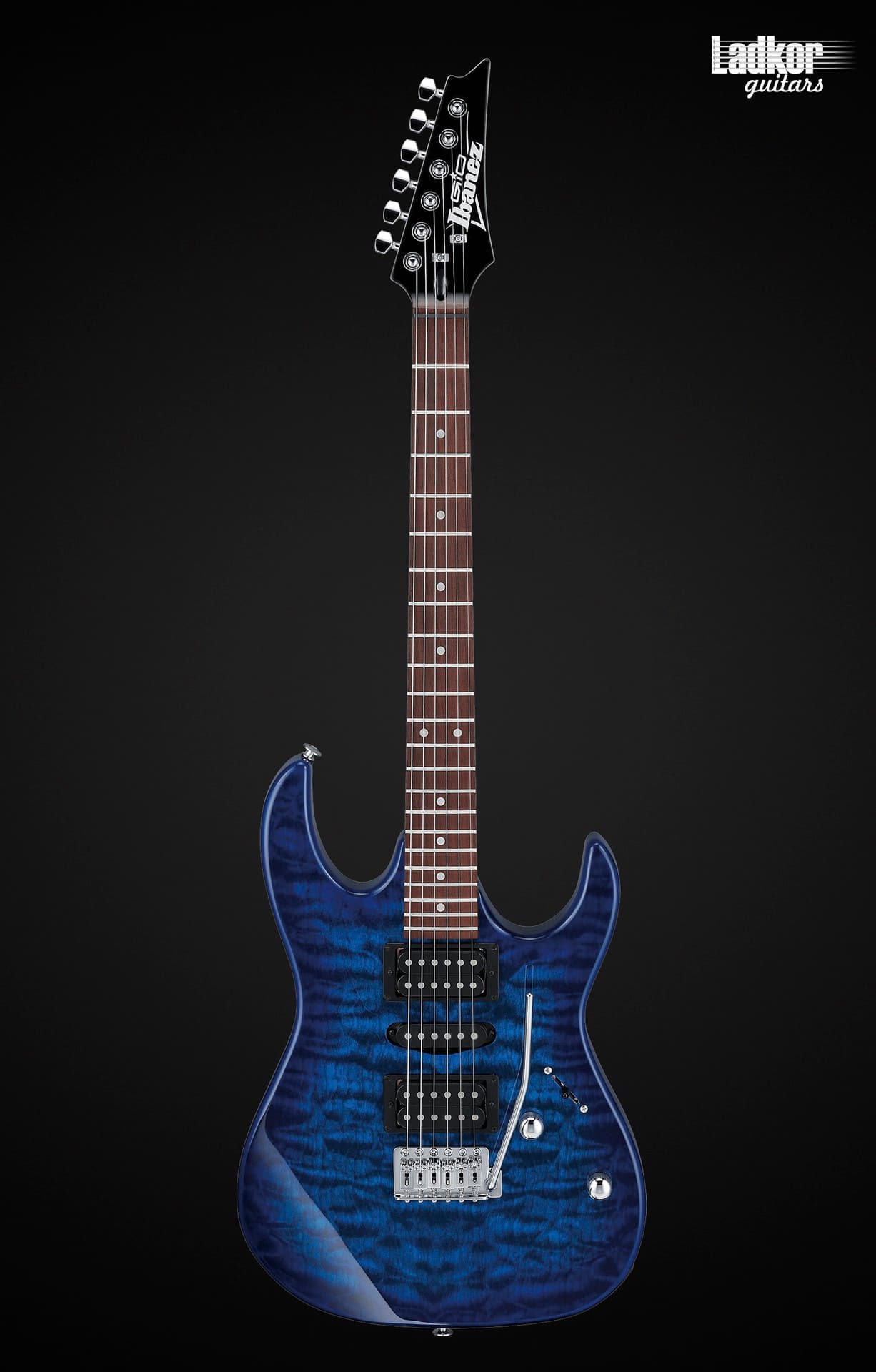 Ibanez GRX70QA Transparent Blue Burst