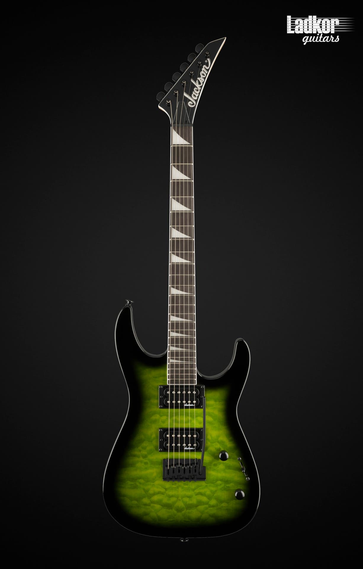 Jackson JS Series Dinky JS20 DKQ 2PT Transparent Green