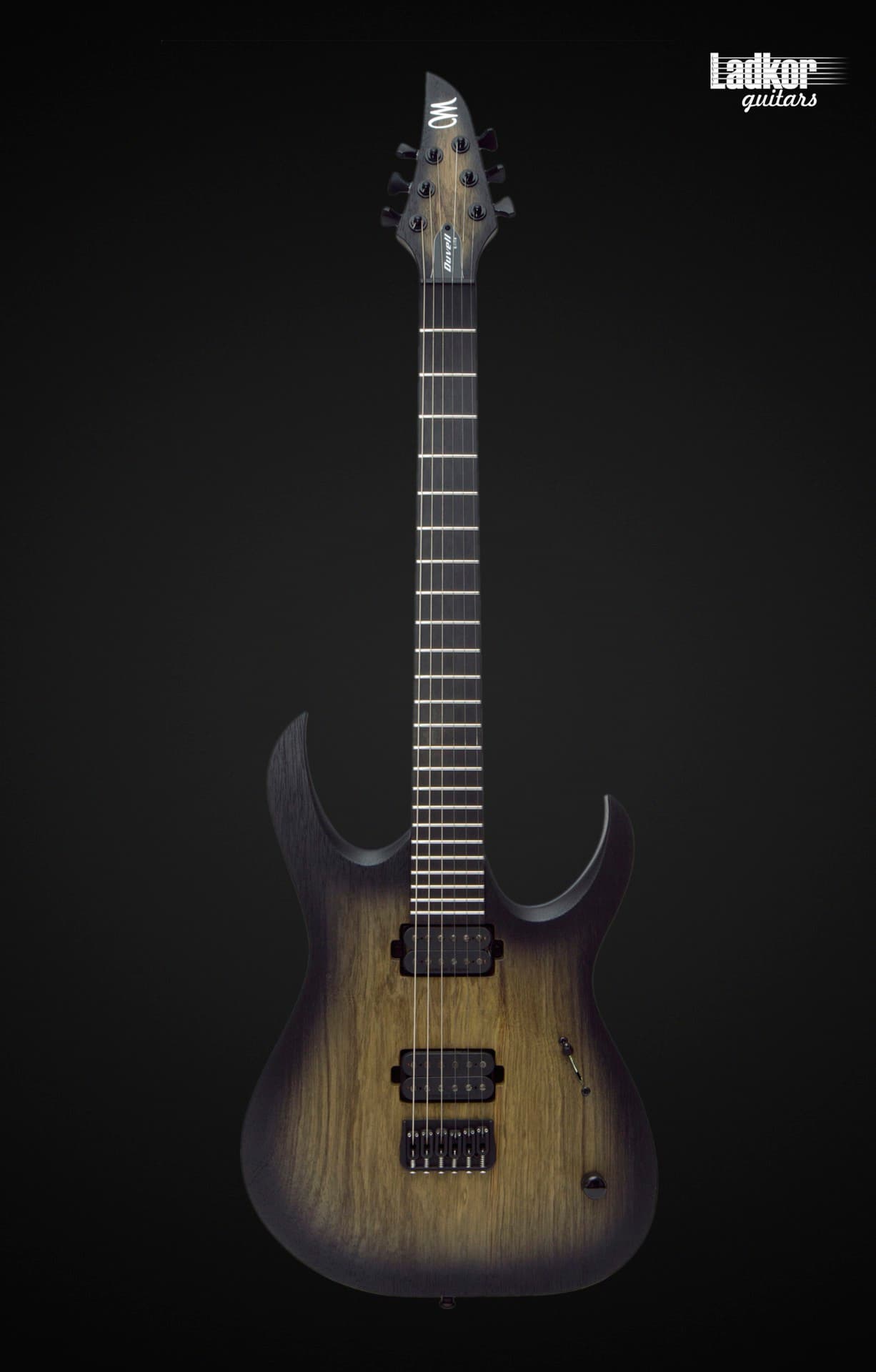 Mayones Duvell 6 Black Limba Trans Natural Black Burst Matt