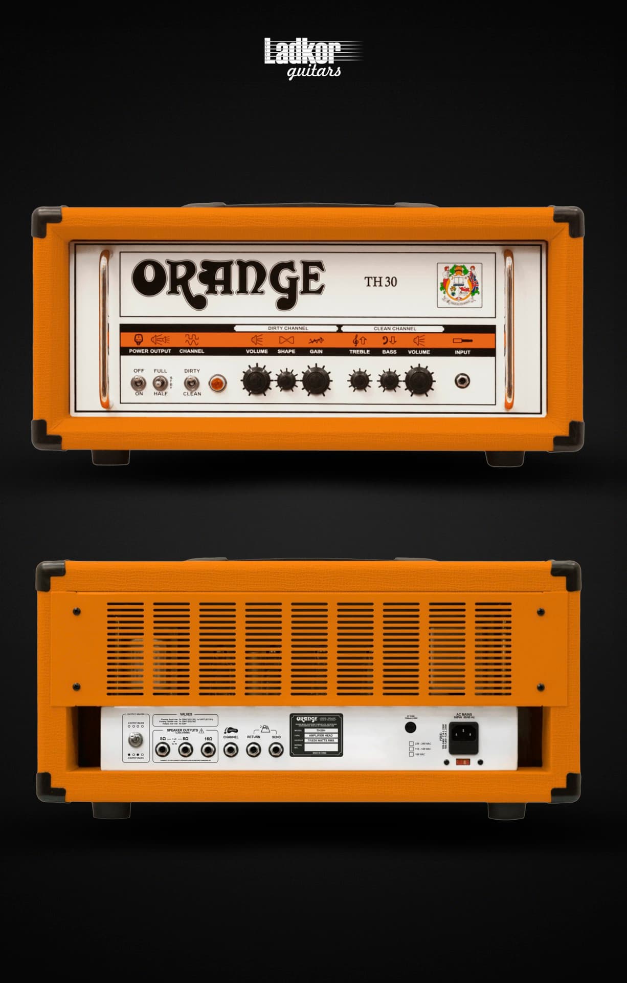 Orange TH30H 2-Channel 30-Watt Guitar Amp Head