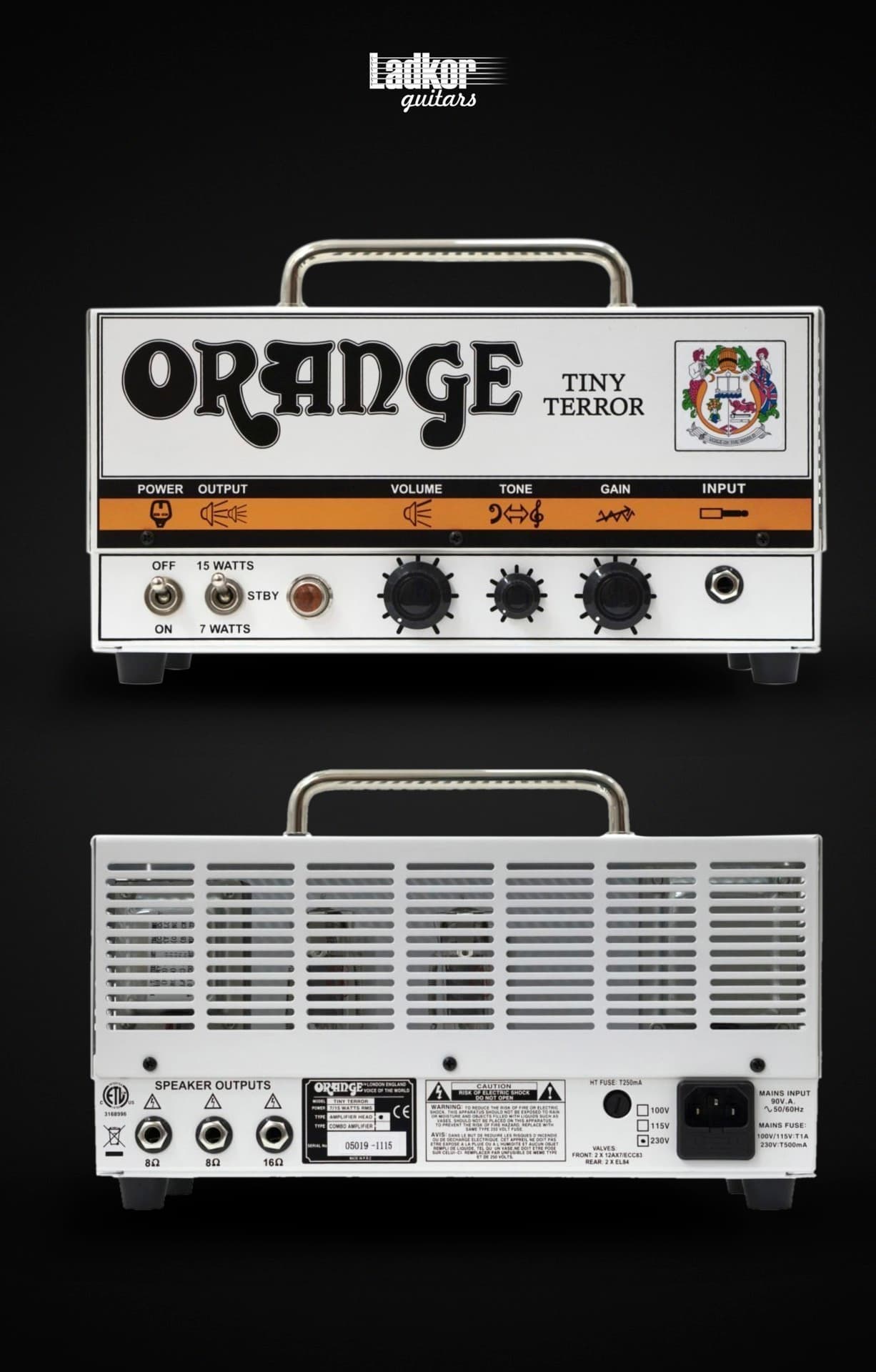 Orange Tiny Terror 15-Watt Guitar Amp Head