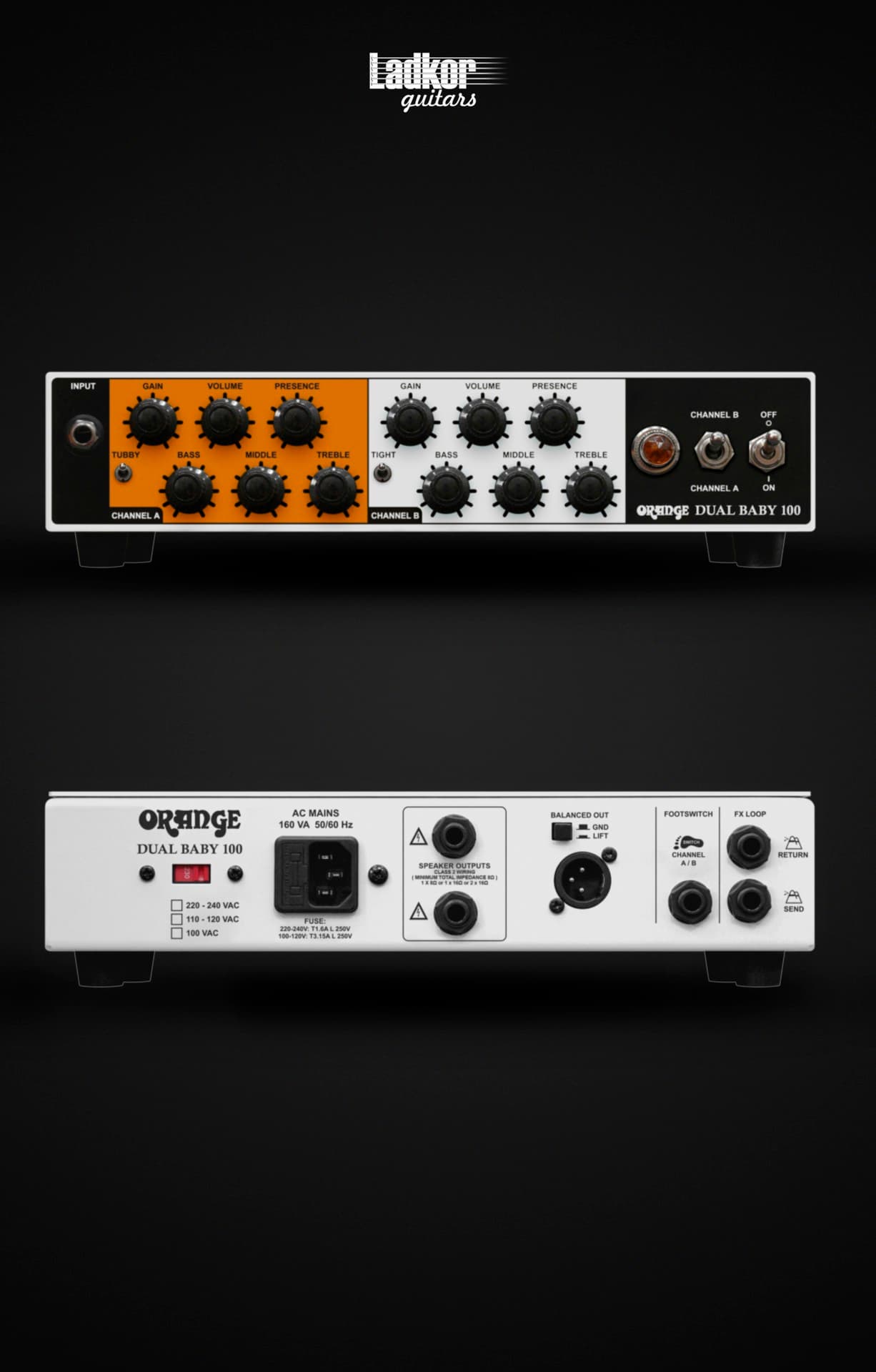 Orange Dual Baby 100 2-Channel 100-Watt Guitar Head