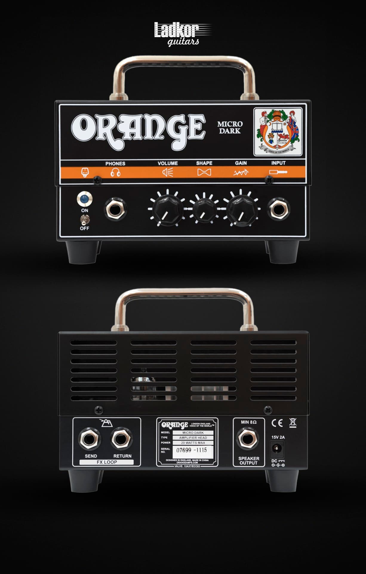 Orange Micro Dark 20-Watt Guitar Amp Head