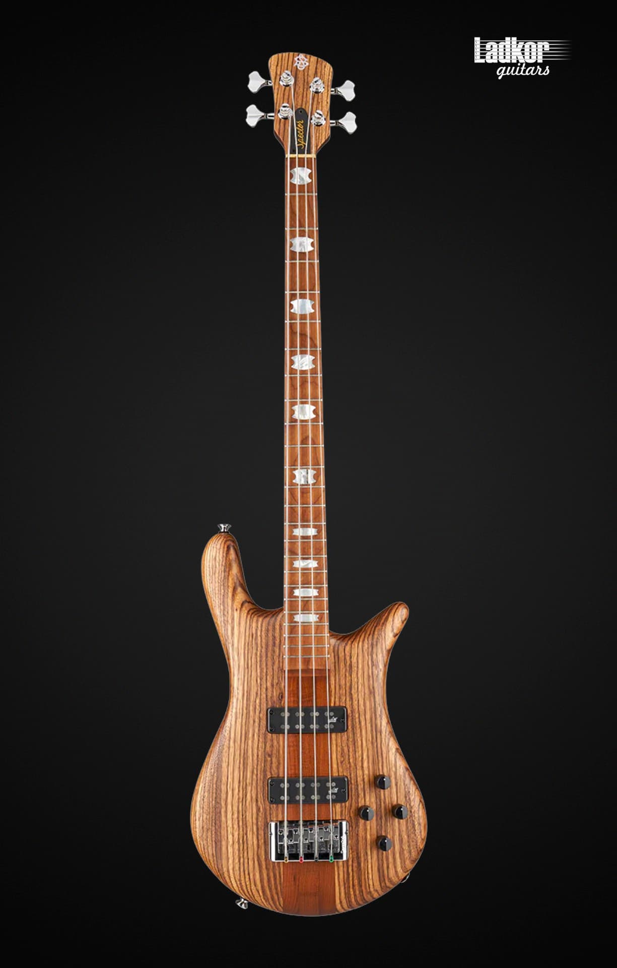 Spector Euro 4 RST Zebrawood Natural Matte Limited Edition 4 String Bass