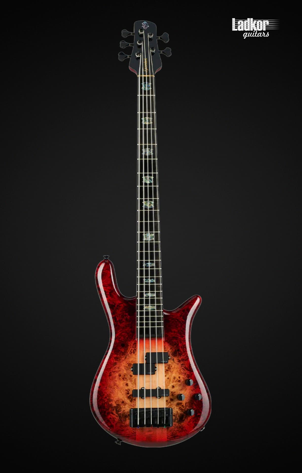 Spector Euro 5 CST Natural Red Burst Gloss 5 String Bass