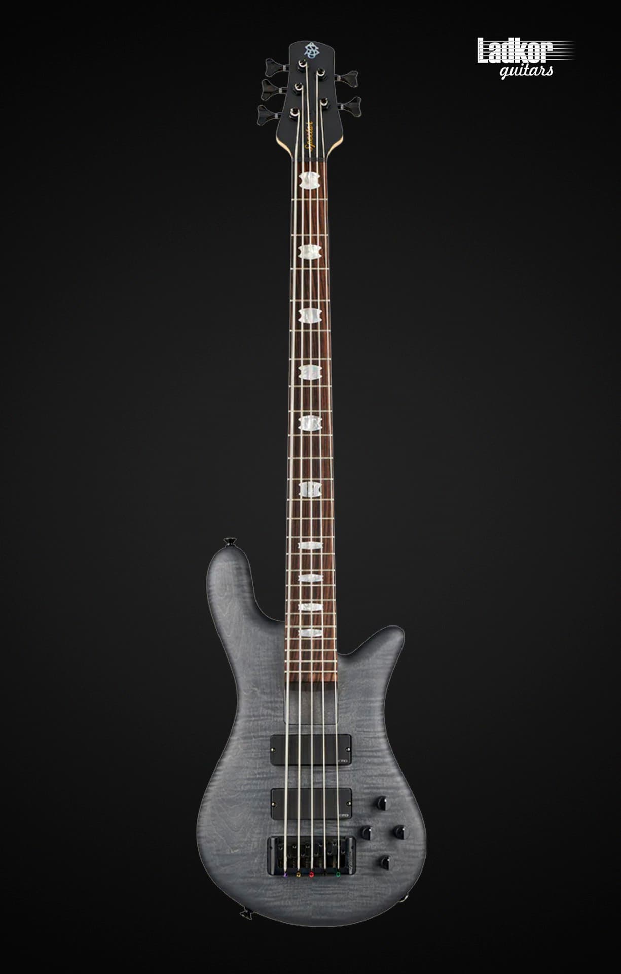 Spector Euro 5 LX Bolt-On Black Stain Matte 5 String Bass