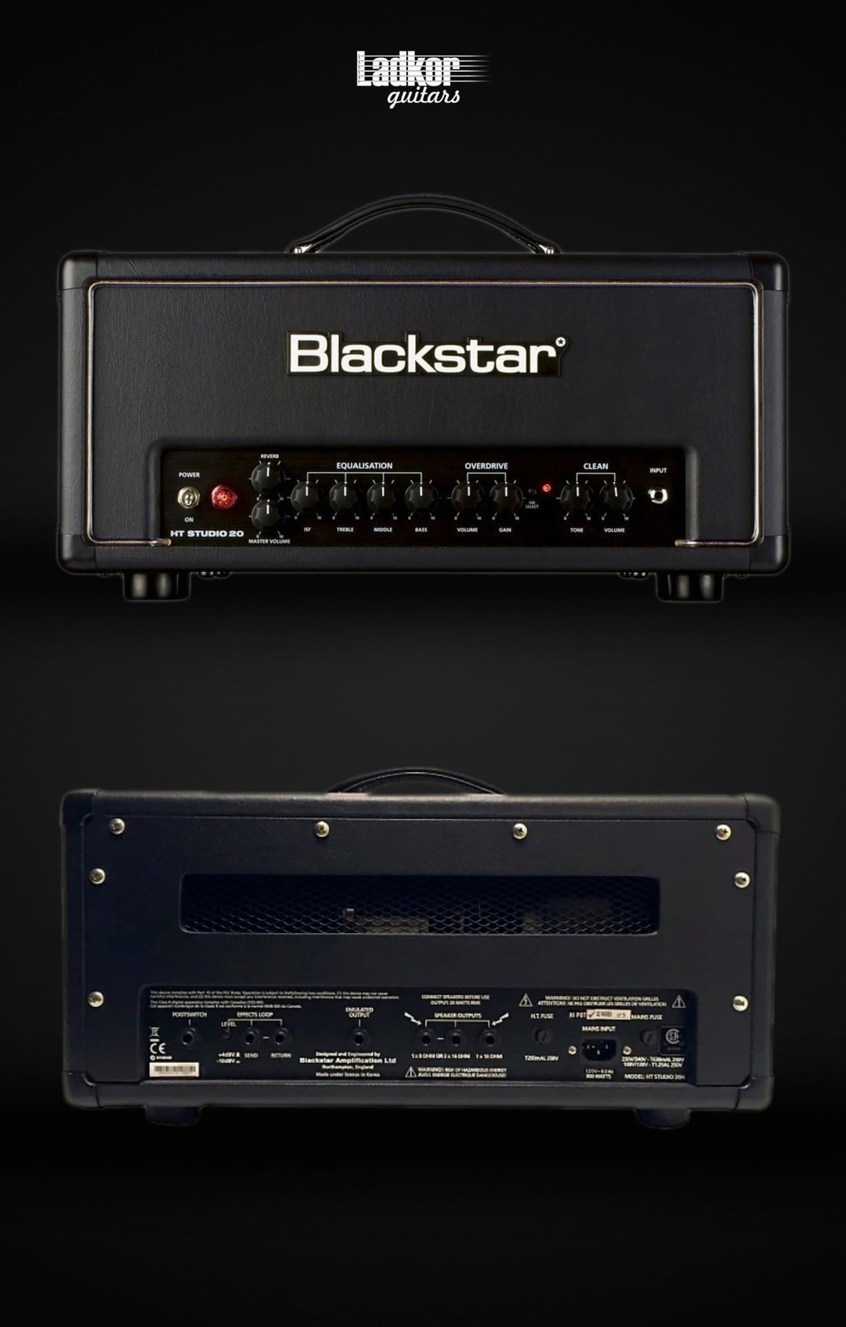 Blackstar HT-20H Studio 20-Watt Guitar Amp Head