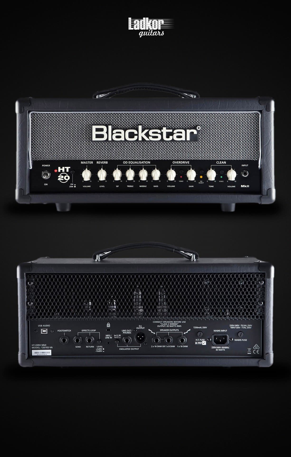 Blackstar HT-20RH MKII 20-Watt Guitar Amp Head