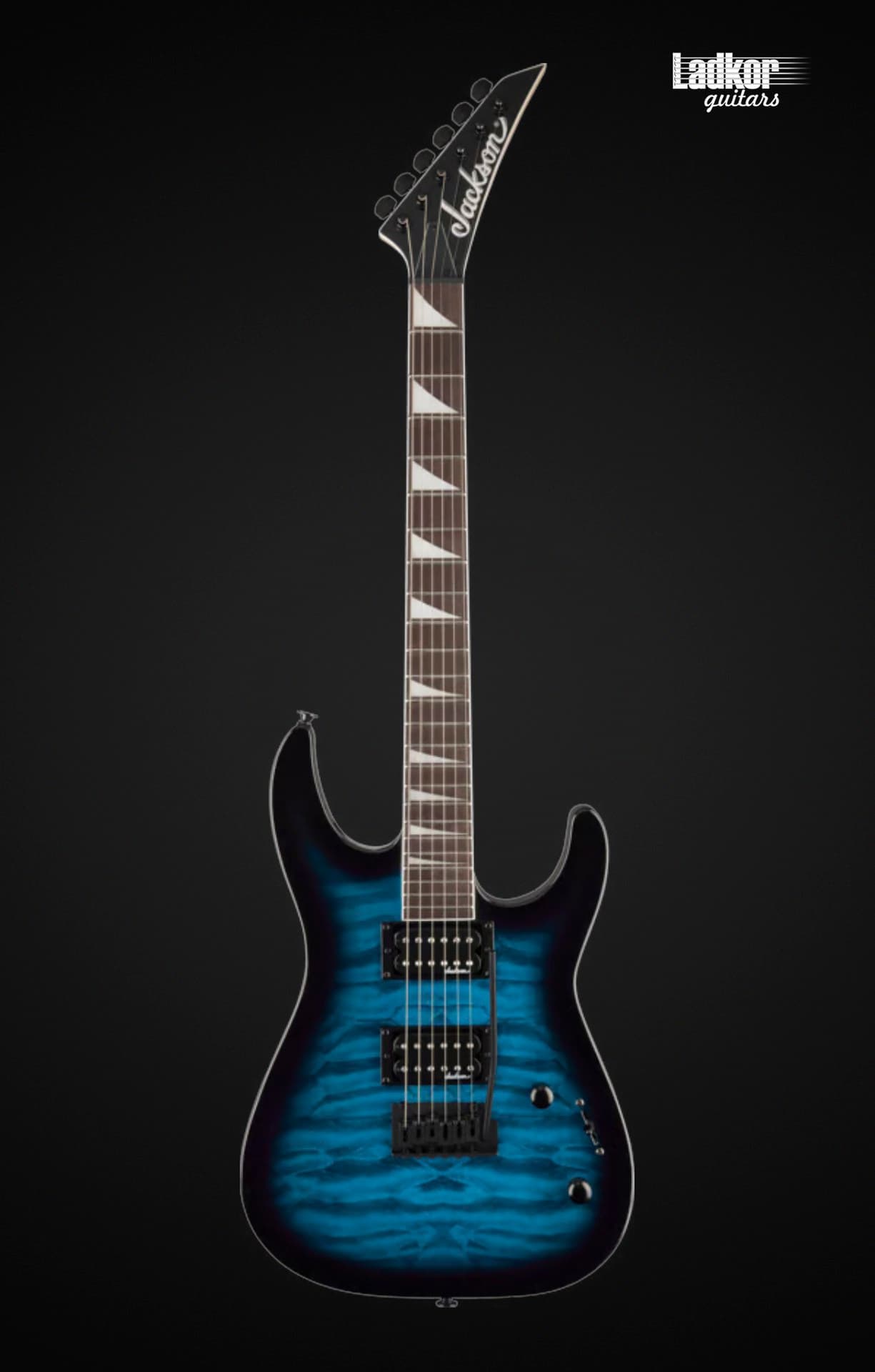 Jackson JS Series Dinky JS20 DKQ 2PT Transparent Blue
