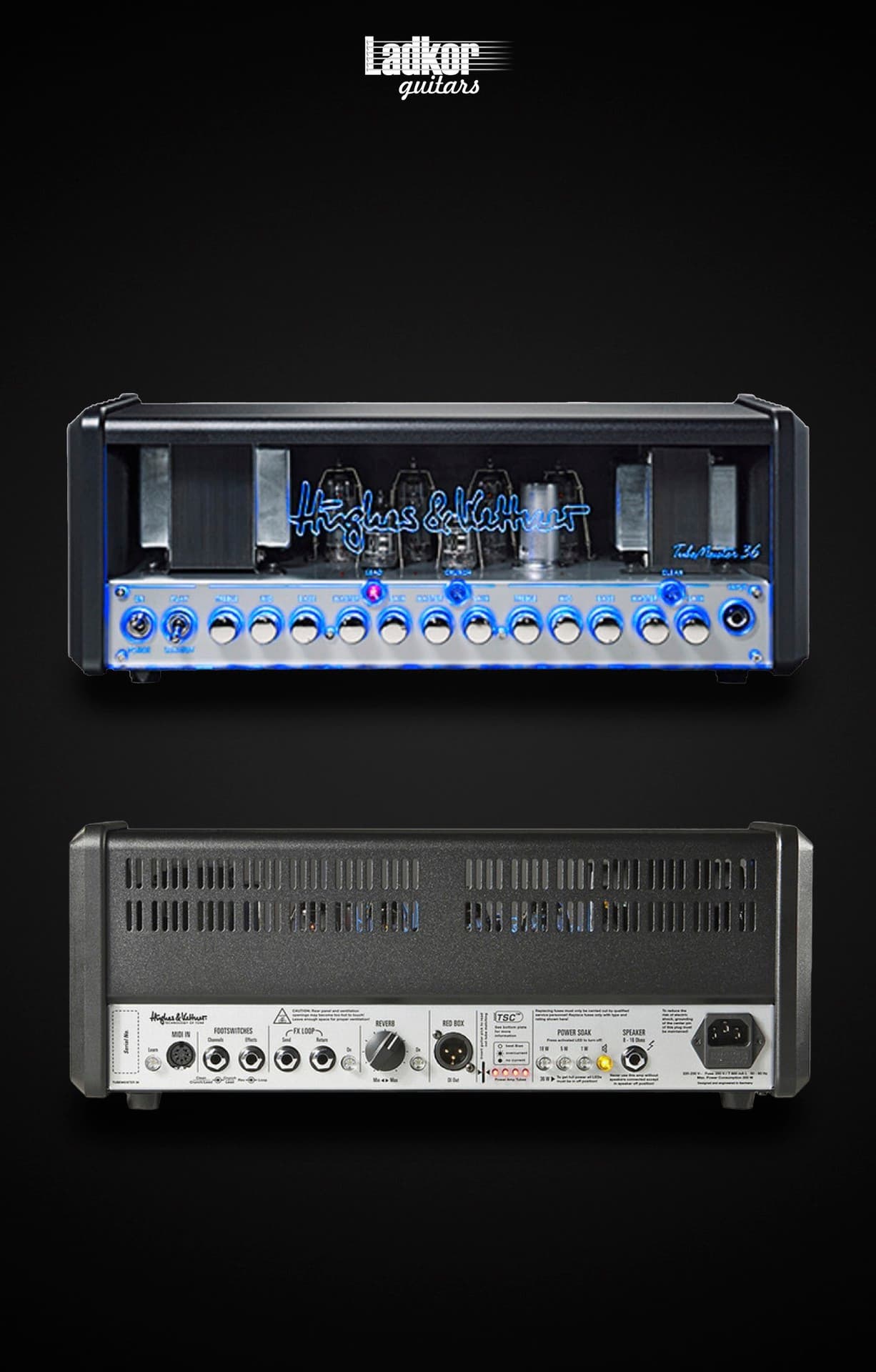 Hughes & Kettner TM 36 TubeMeister 36 Watt Head
