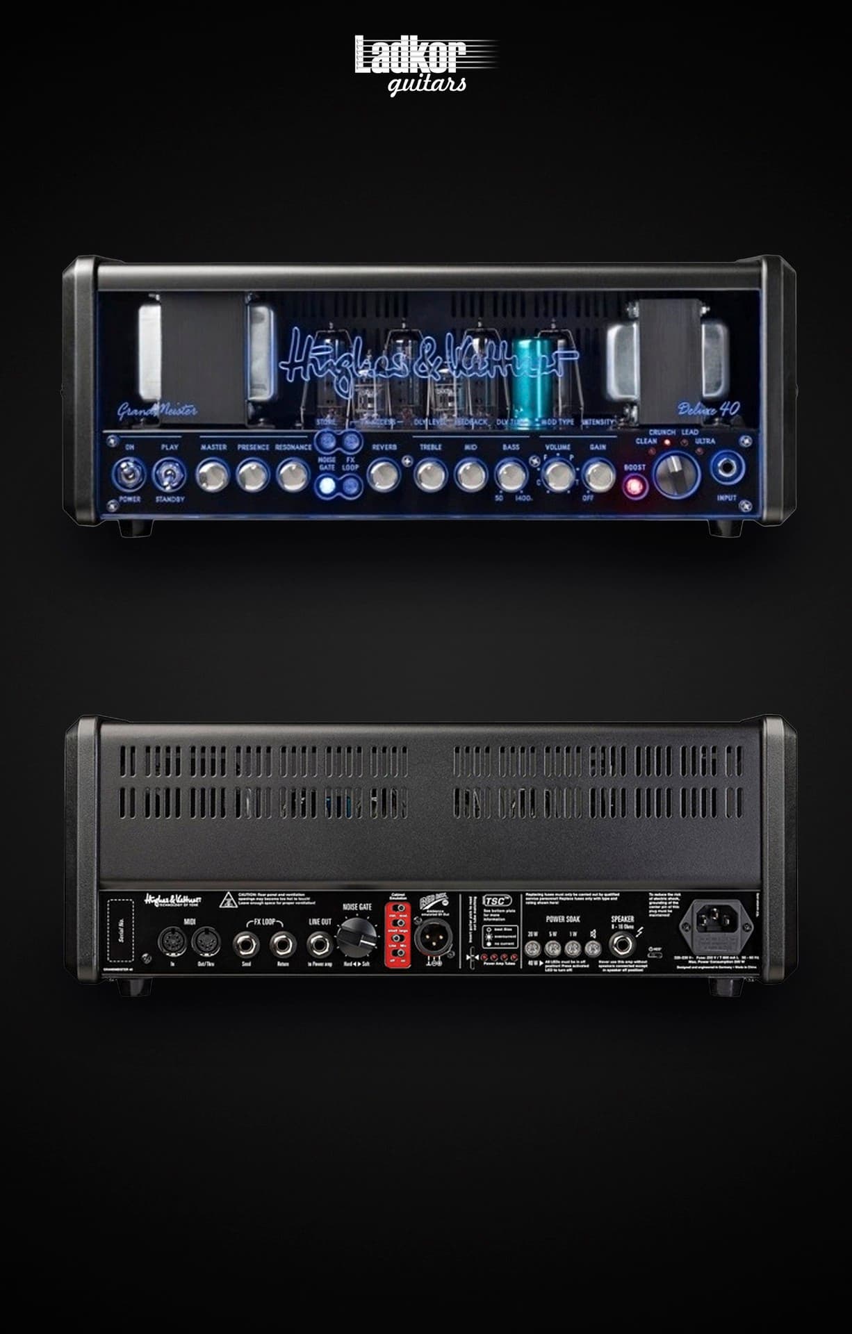 Hughes & Kettner GM 40 Deluxe GrandMeister 40 Watt Head