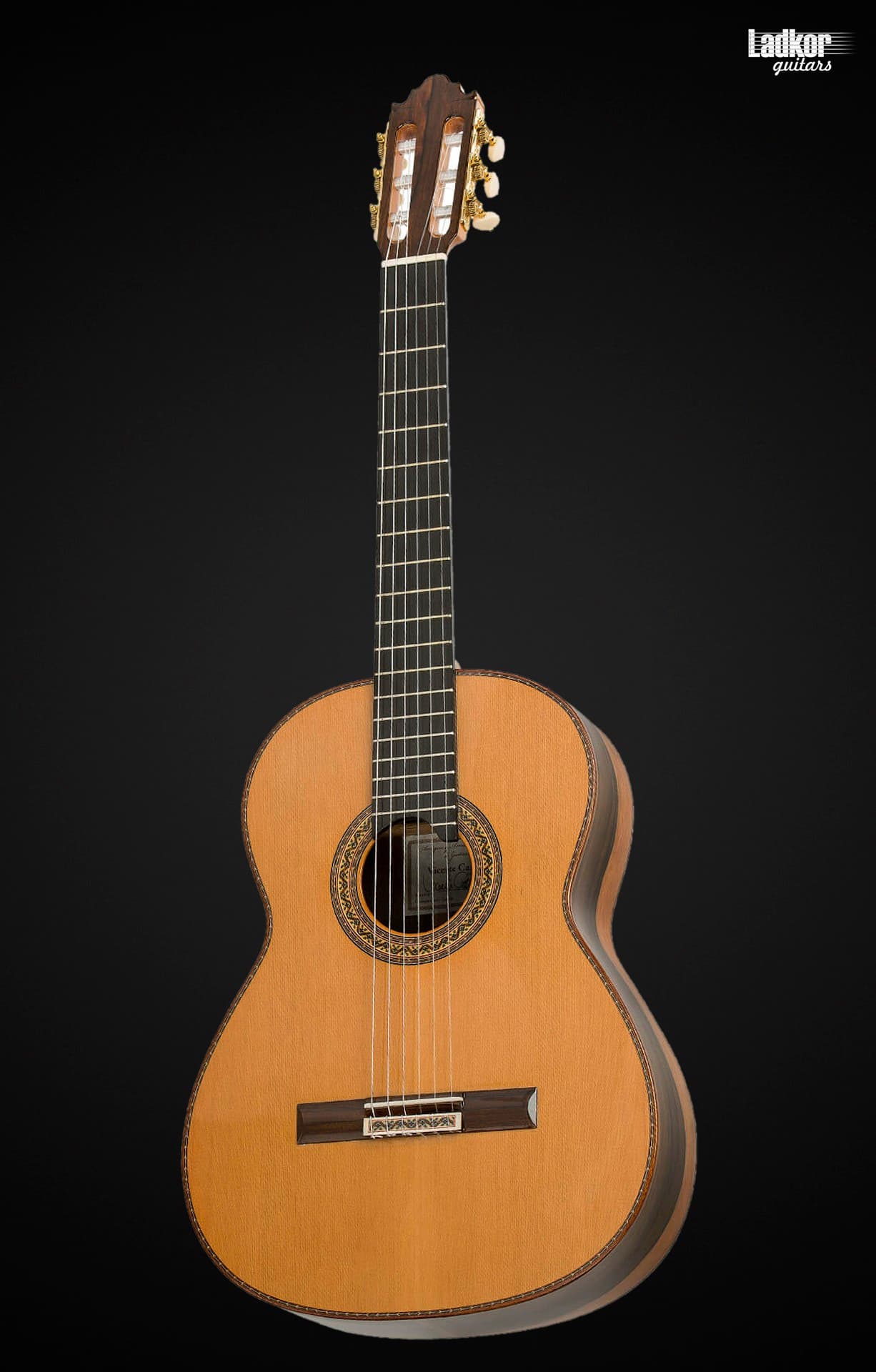 Vicente Carrillo Herencia NC Indian RW Classical Grand Concert Lattice Construction 6 String Guitar