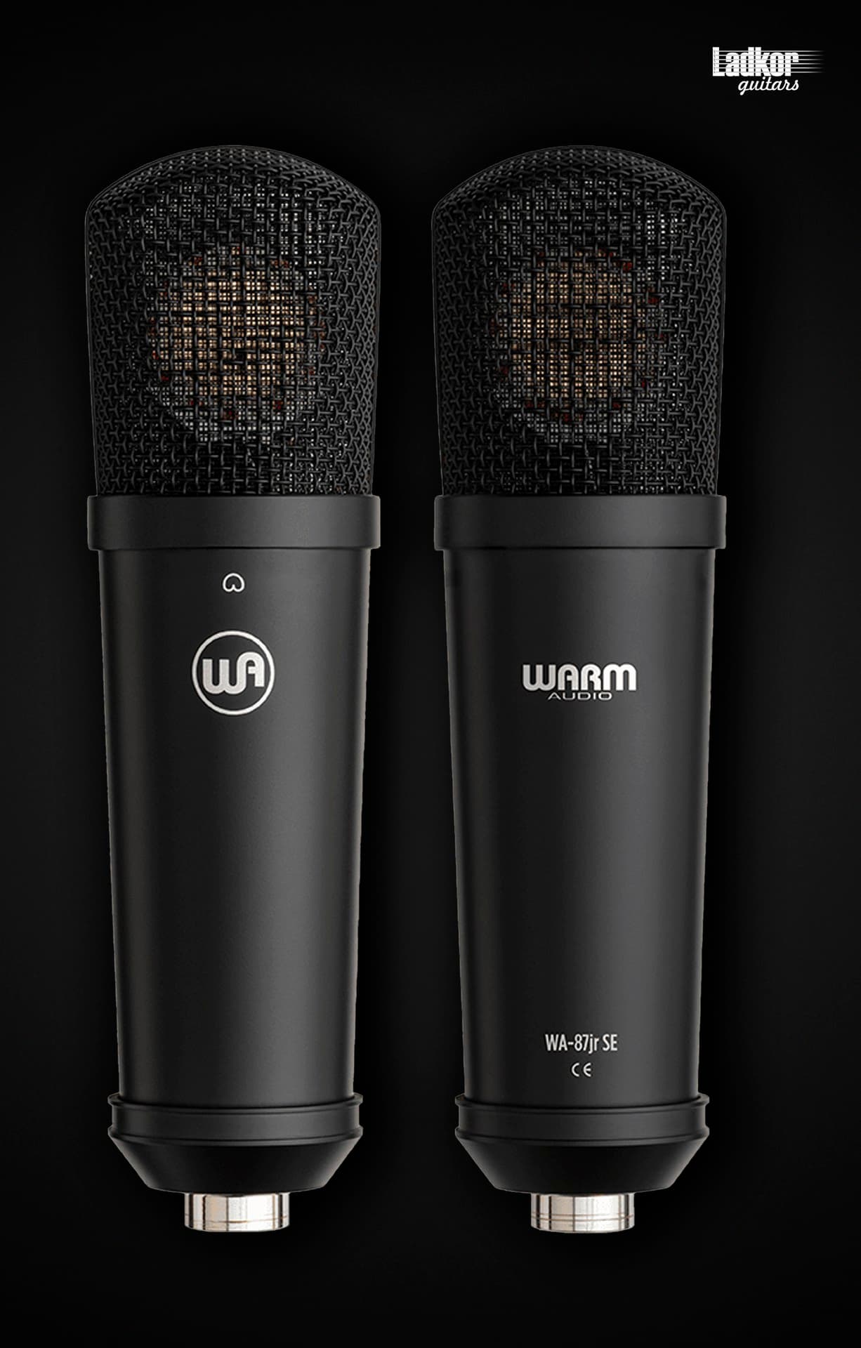 Warm Audio WA-87jr SE Black Large-Diaphragm Cardioid FET Transformerless Condenser Microphone