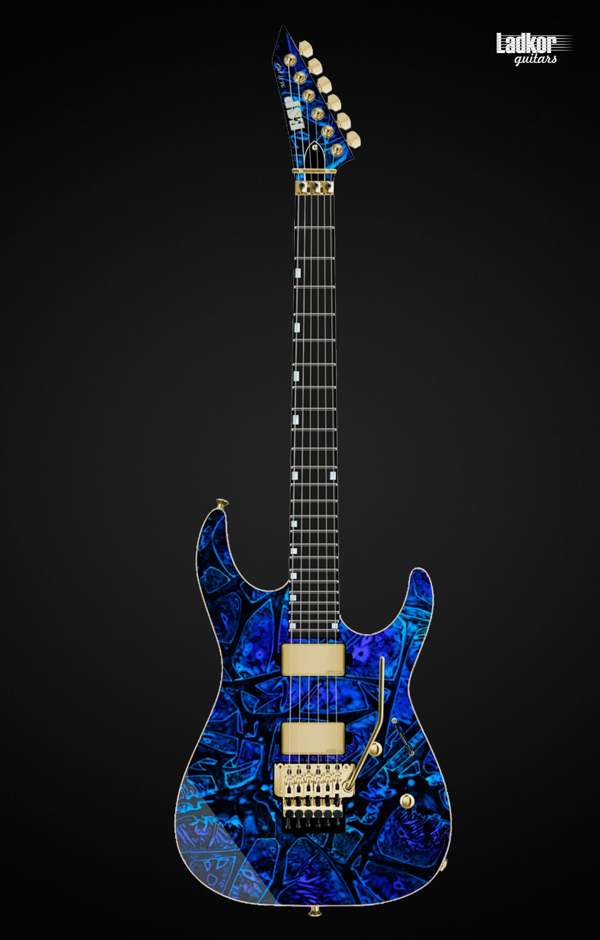 ESP USA M-II NTB FR Ghost Flame EMG