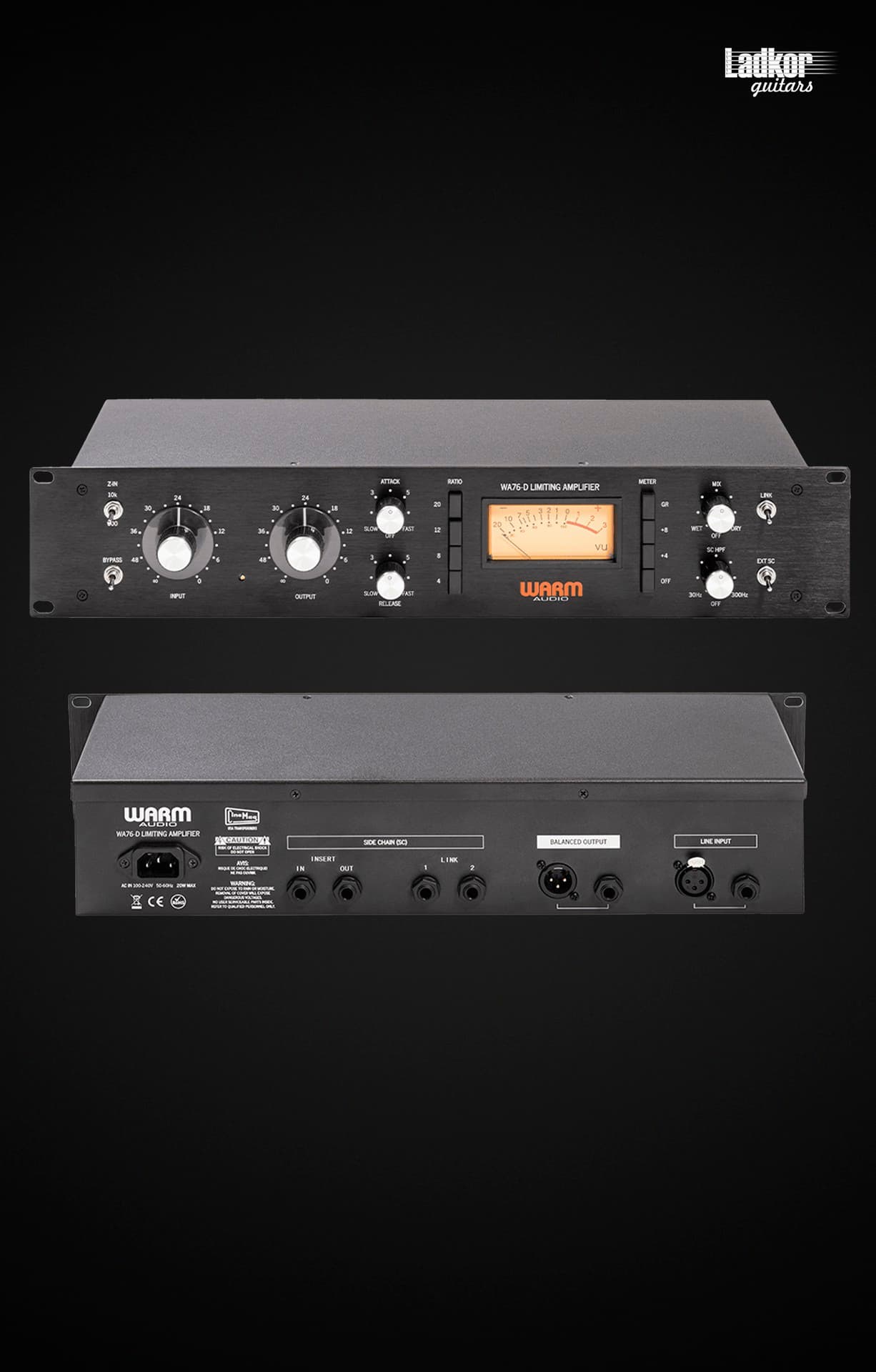 Warm Audio WA76-D Single-Channel Clean Gain Discrete FET Compressor