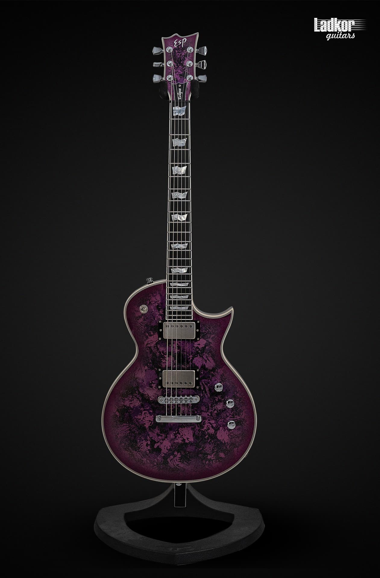 ESP Eclipse Custom Purple Peel