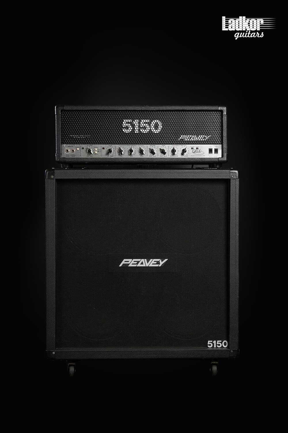 1994 Peavey 5150 Signature Head and Straight 4x12 Cabinet Half-Stack