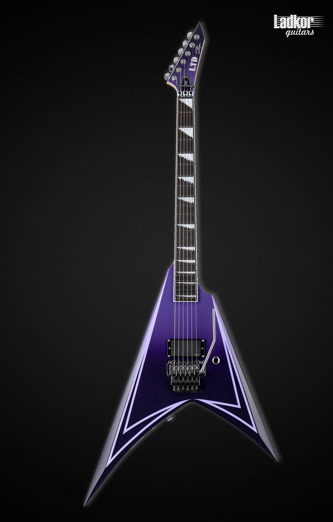 ESP LTD Alexi Hexed Purple Fade w/ Pinstripes