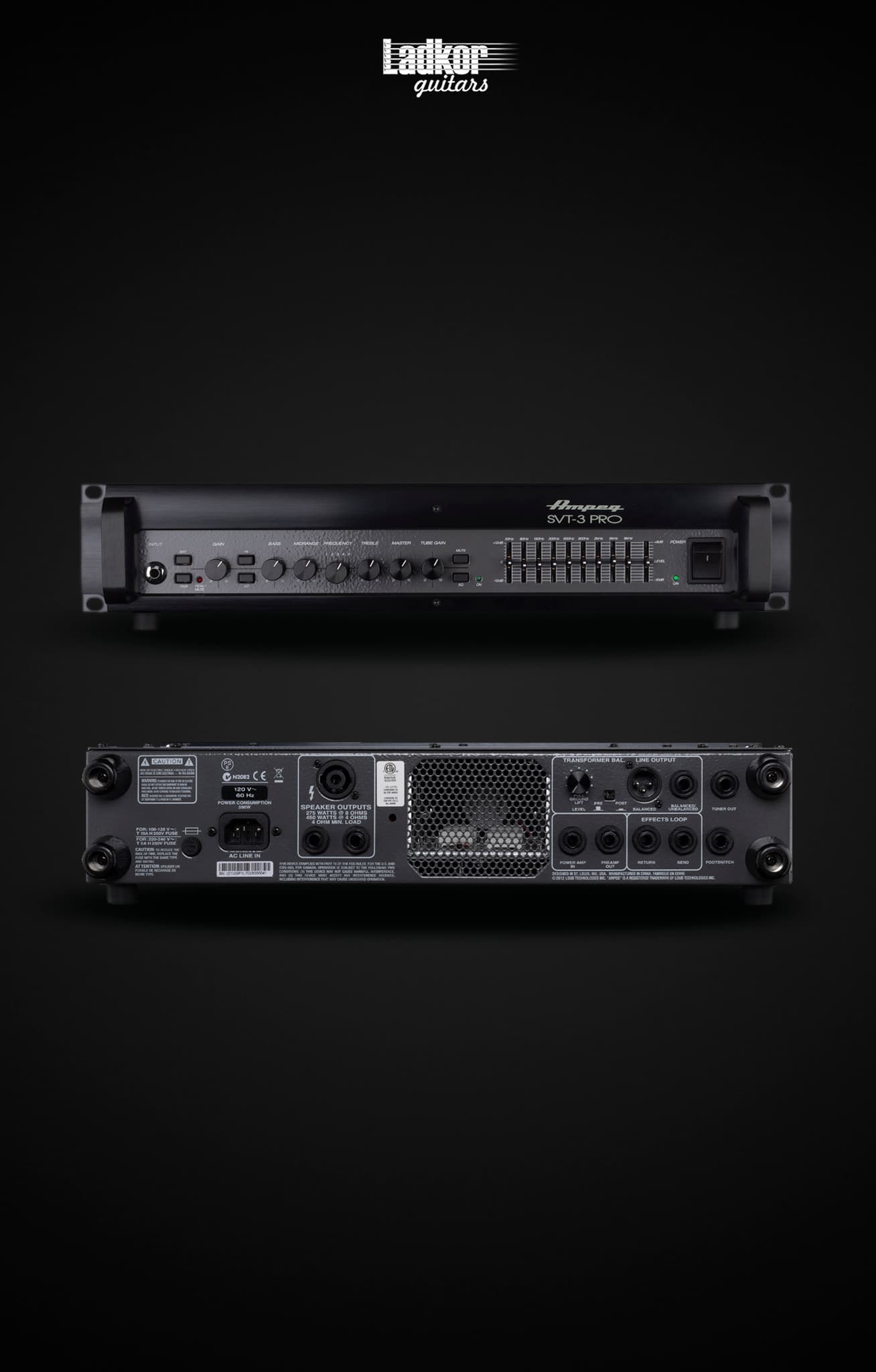 Ampeg SVT-3PRO Bass Head