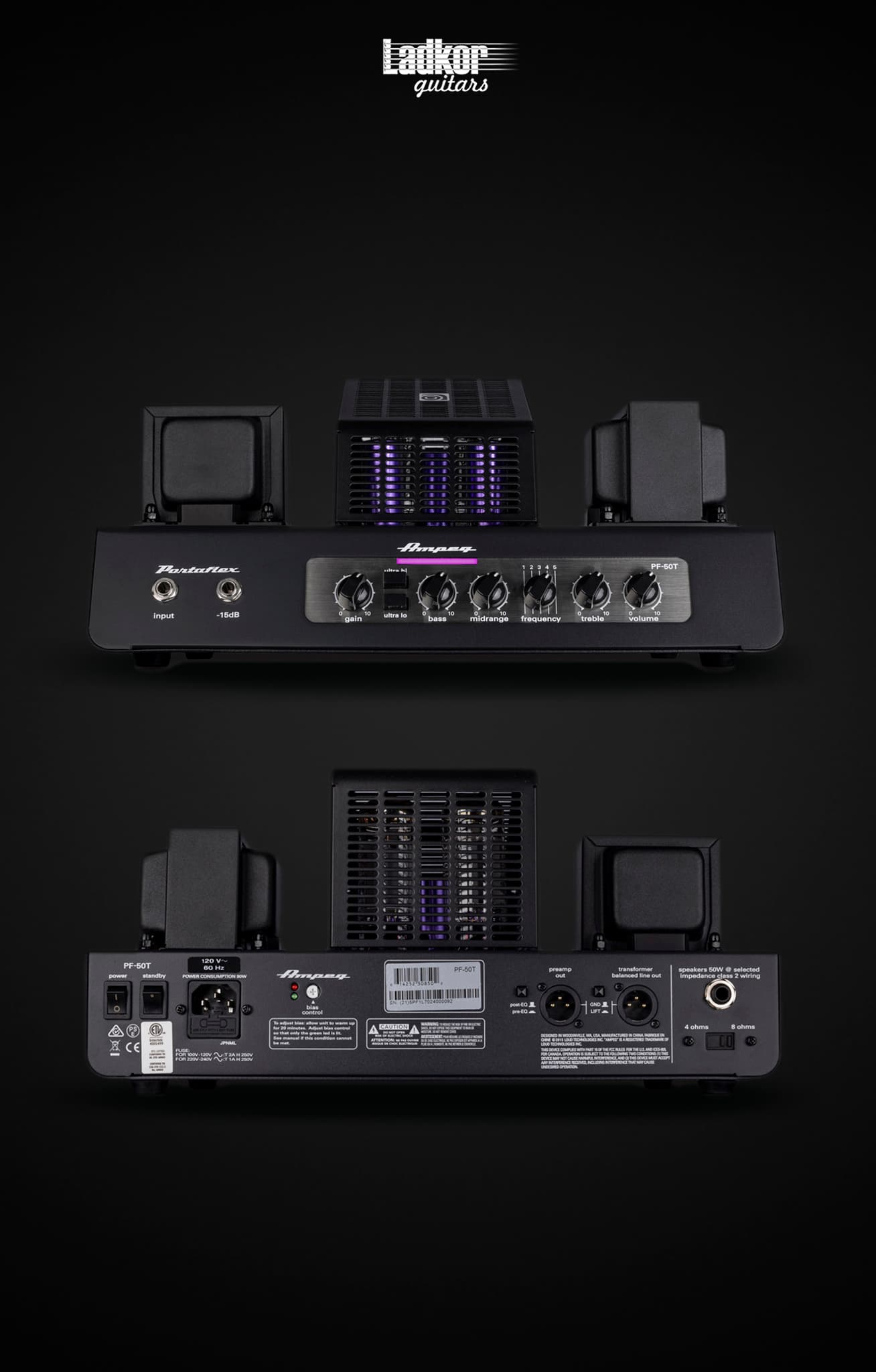 Ampeg PF-50T Bass Head