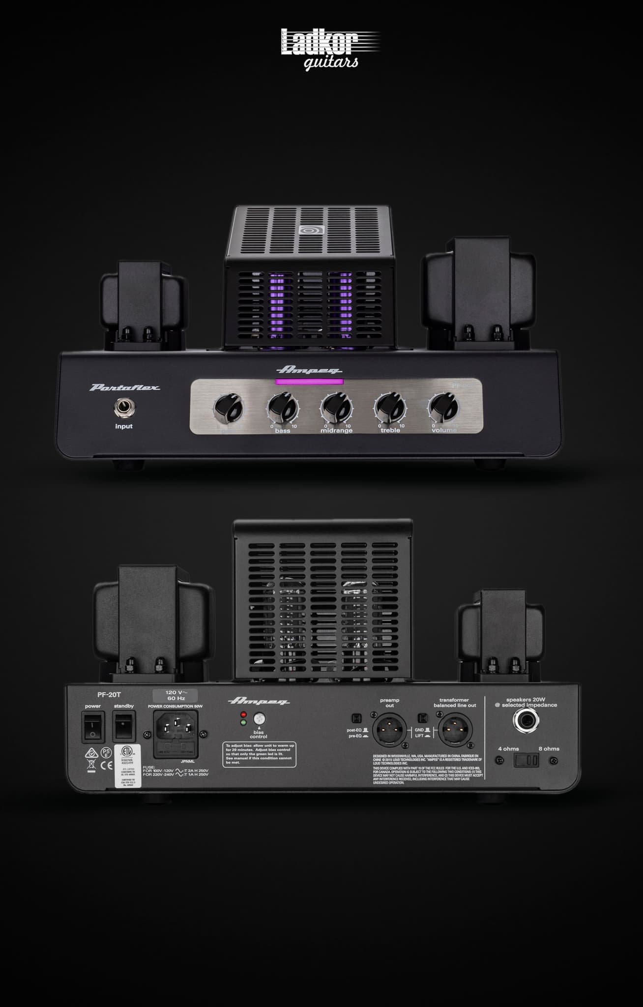 Ampeg PF-20T Bass Head