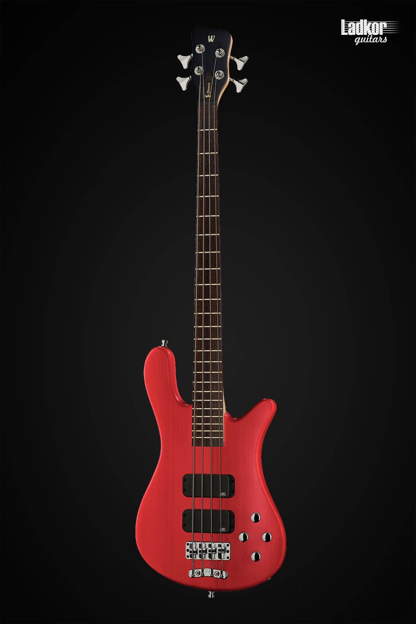 Warwick RockBass Streamer Standard Burgundy Red Transparent Satin 4 String Bass
