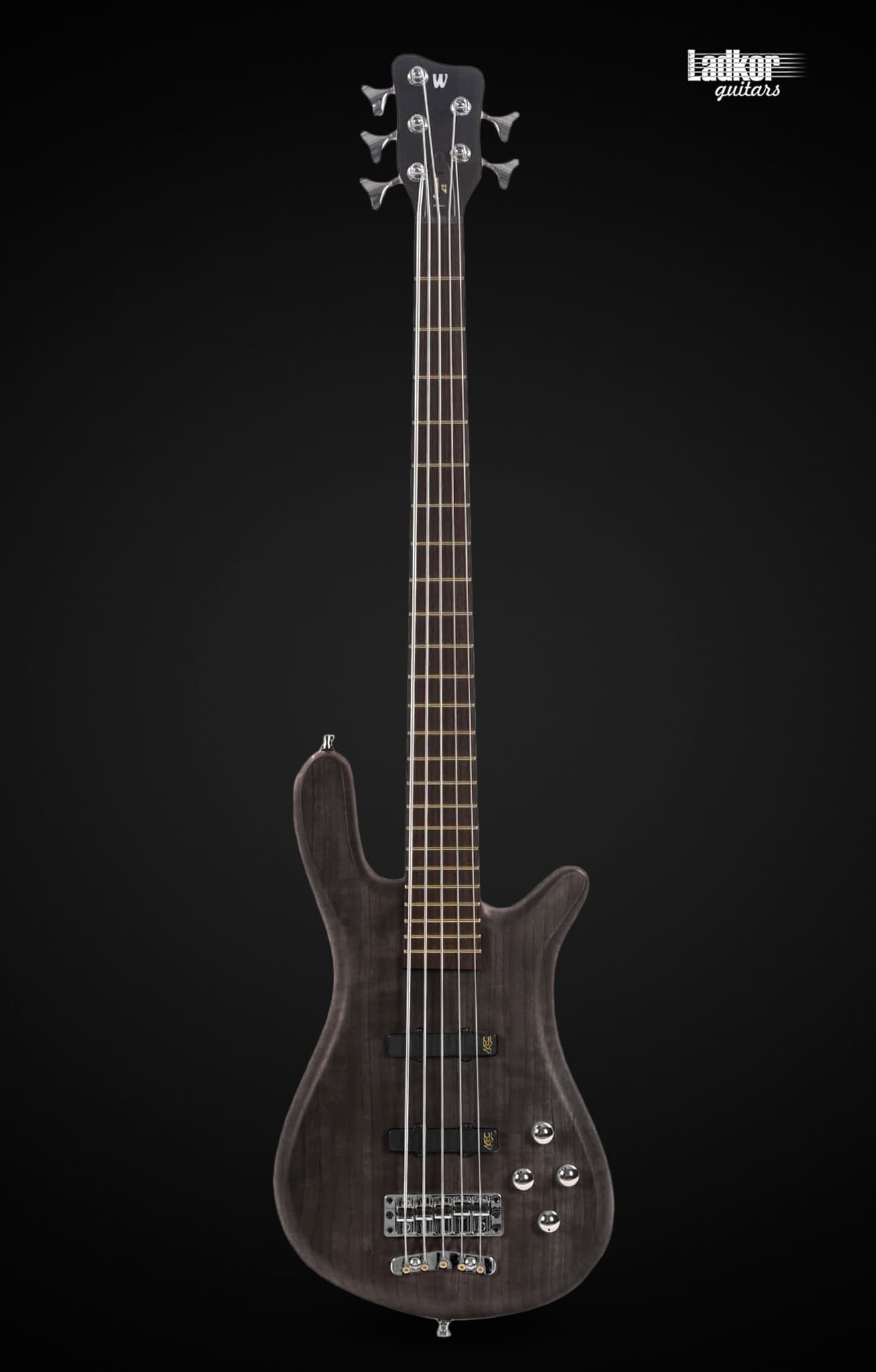 Warwick Teambuilt Pro Series Streamer LX Nirvana Black Transparent Satin 5 String Bass