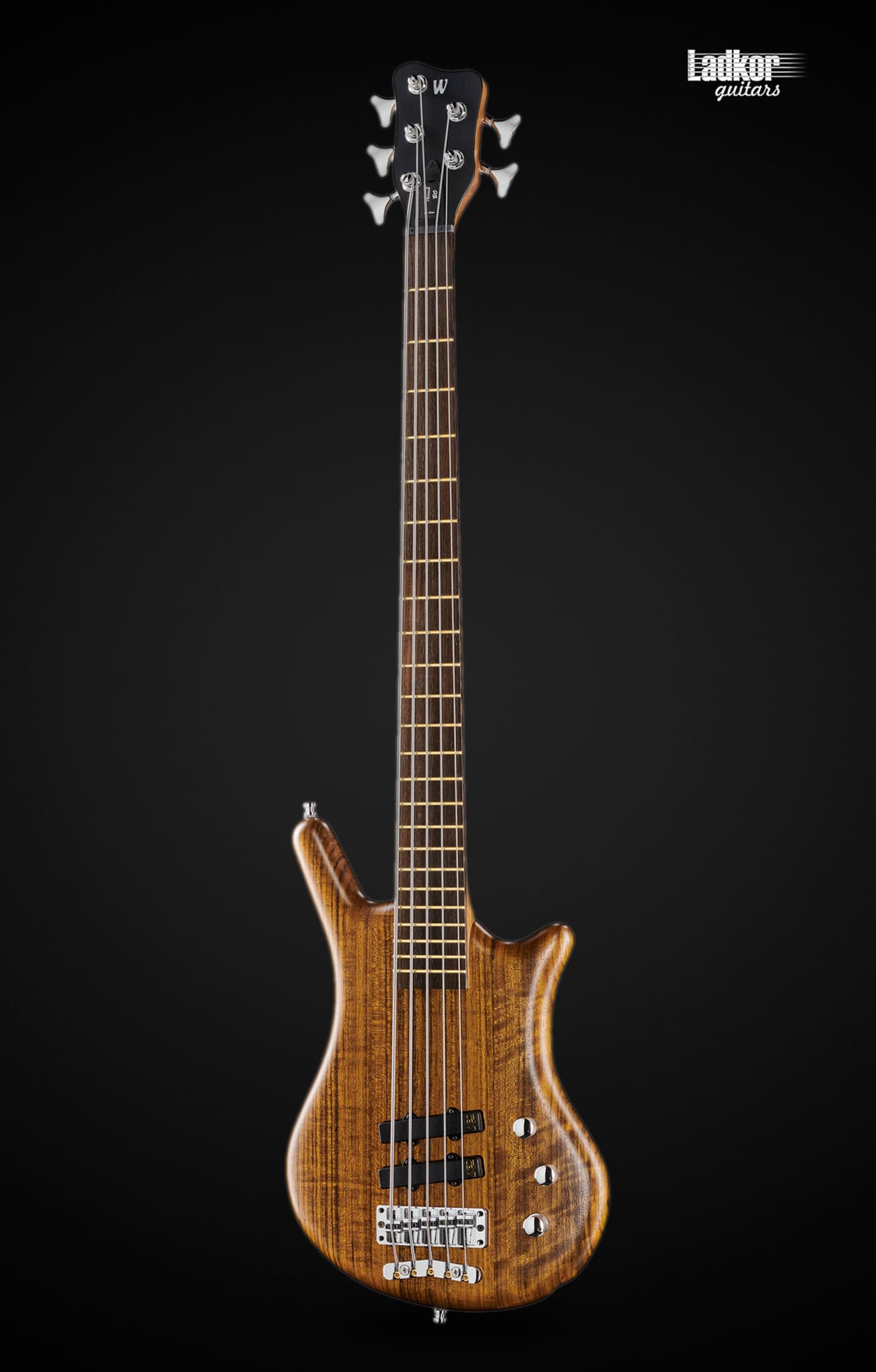 Warwick Teambuilt Pro Series Thumb BO Natural Transparent Satin 5 String Bass