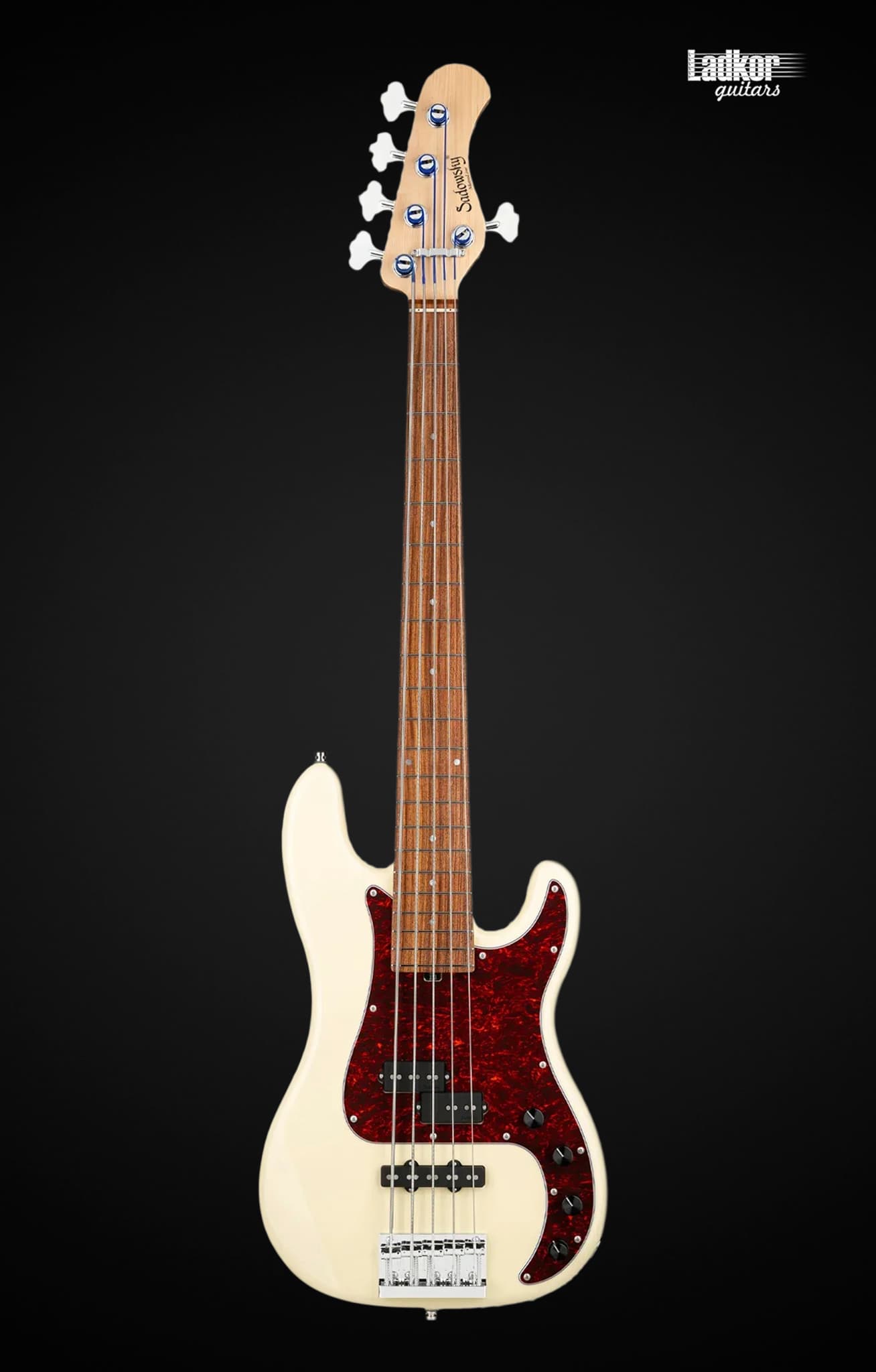 Sadowsky MetroLine 21-Fret Hybrid P/J Alder Solid Olympic White High Polish 5 String Bass