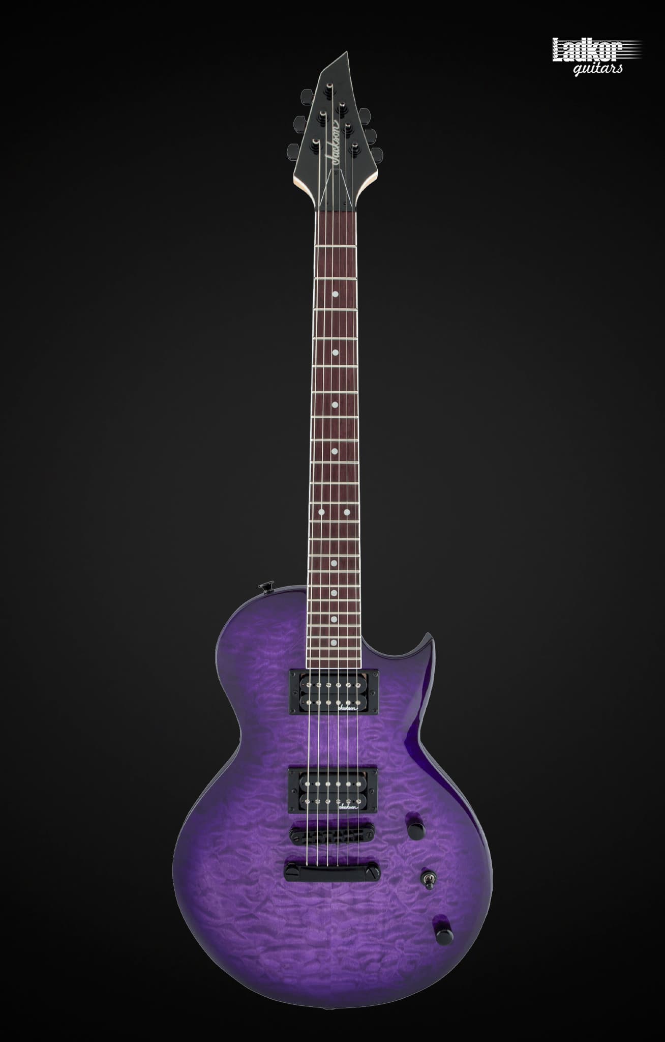 Jackson JS Series Monarkh SC JS22Q Transparent Purple Burst