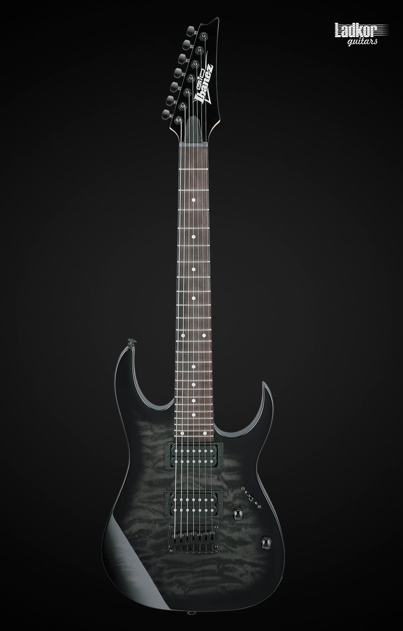 Ibanez GRG7221QA Transparent Black Sunburst