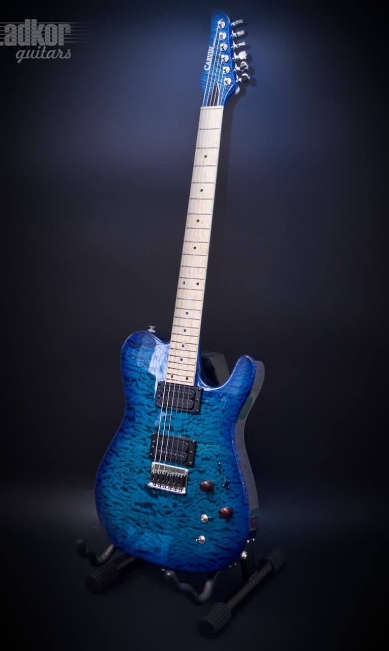 2013 Carvin Custom Shop TL60 Aquaburst Quilt Telecaster (NEW)