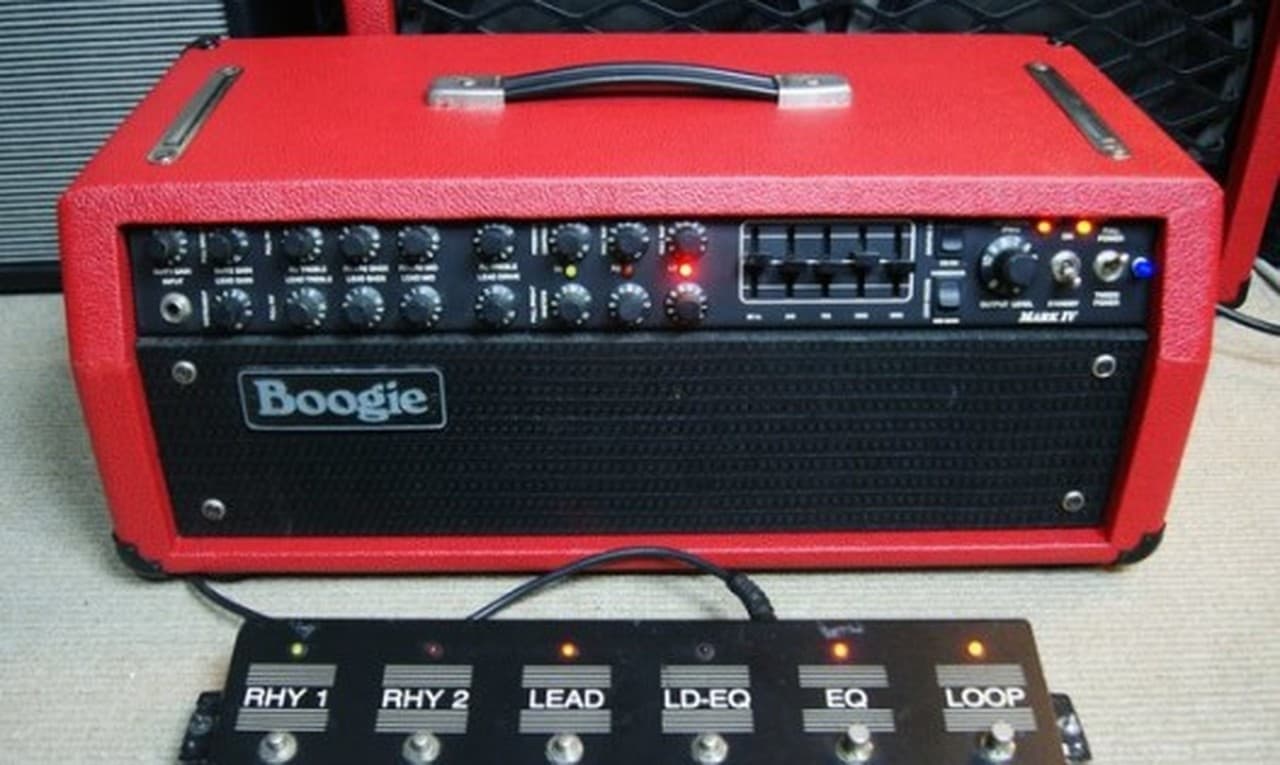 Mesa Mark IV Head Custom Garnet Red