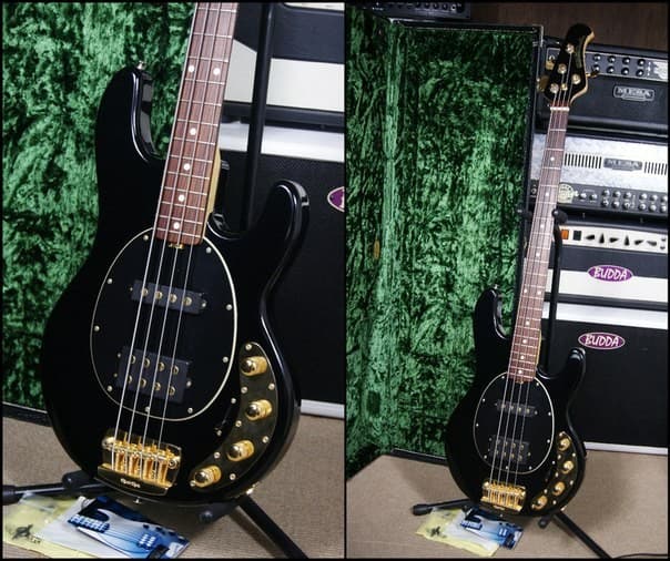 2006 Music Man Special Edition Stingray Black & Gold