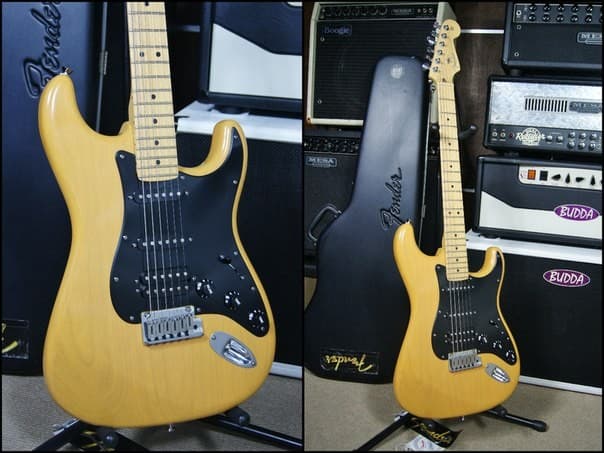 Fender FSR American Standard Stratocaster Butterscotch HSS S-1