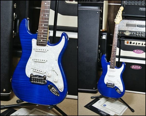 G&L USA Custom Creations Legacy Maple Top