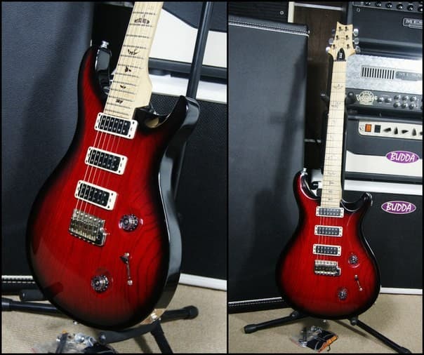 PRS Swamp Ash Narrowfield Redburst