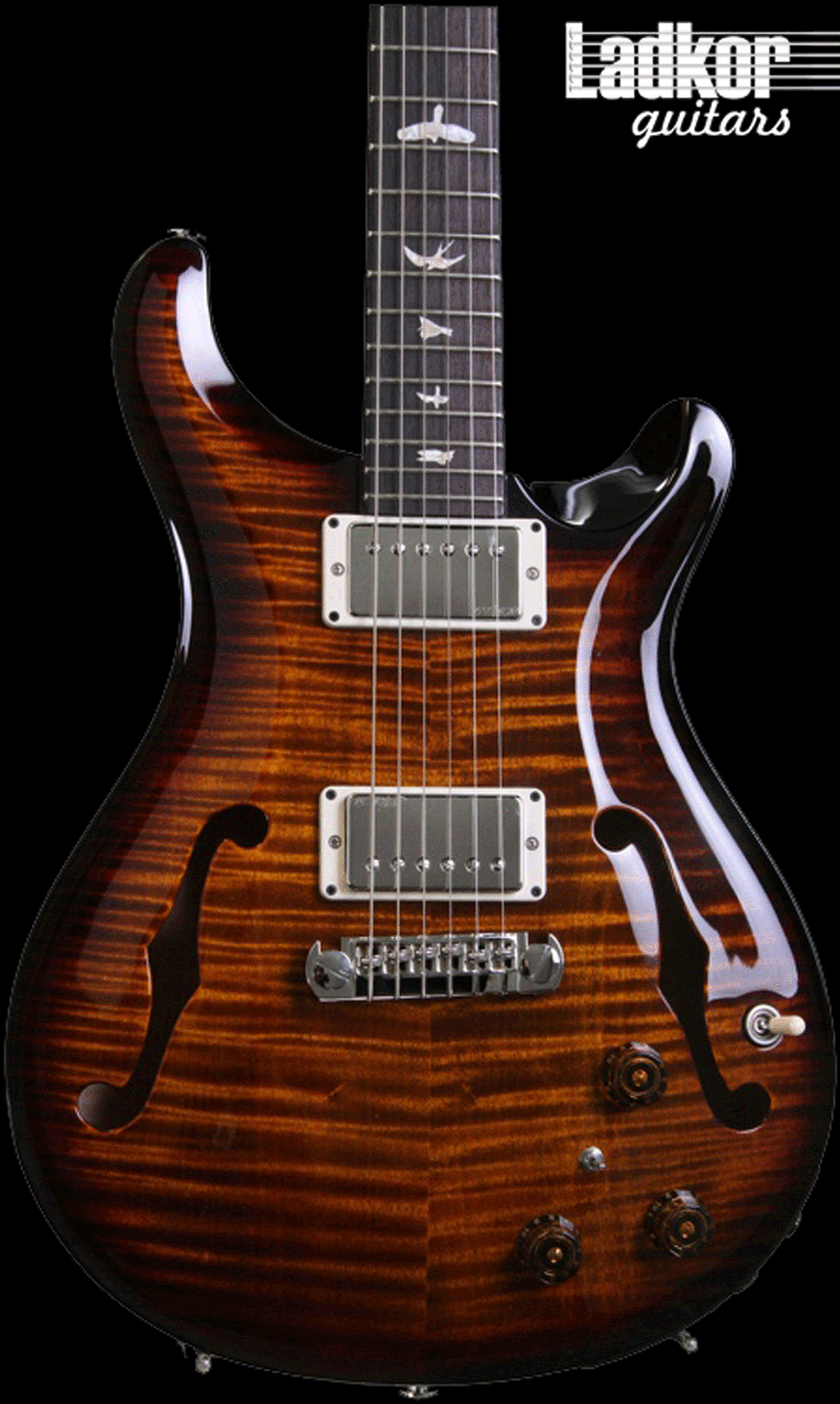 PRS Hollowbody II 10 Top Black Gold Burst NEW