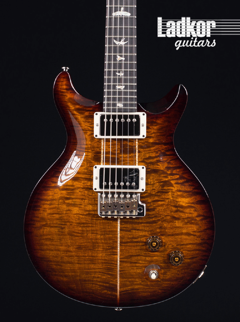 PRS Santana 10 Top Black Gold Burst NEW