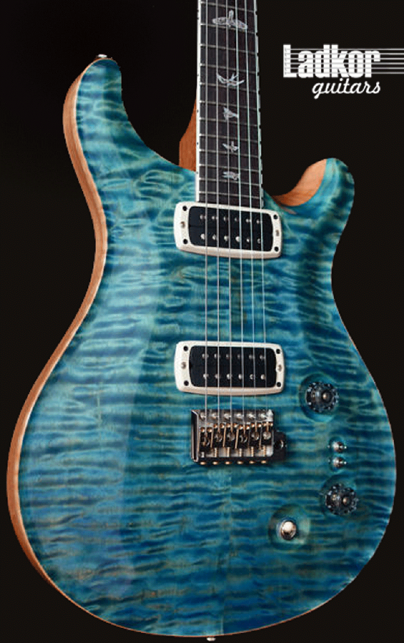 PRS Paul’s Guitar Quilt Tremolo Aquableux Custom Color ME Birds NEW